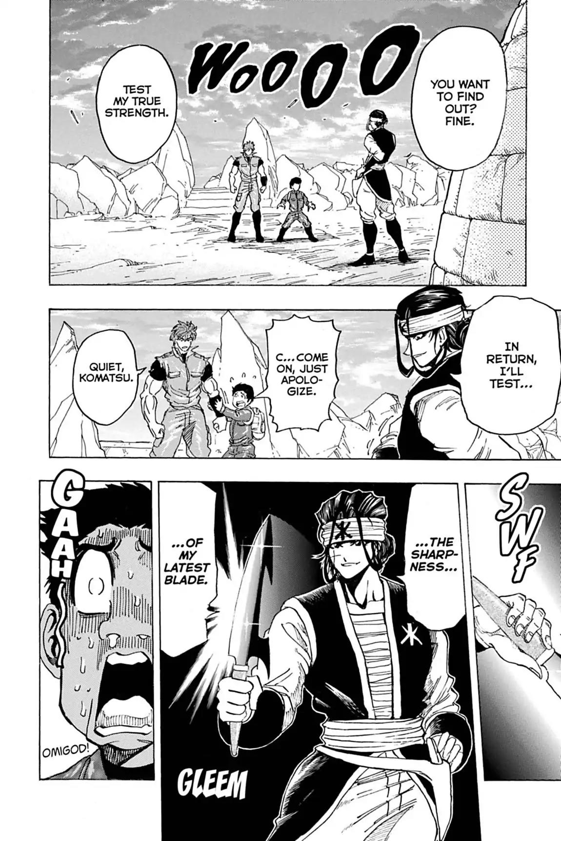 Toriko Chapter 116 page 20 - Chapter 116: Vol.14 Gourmet 116: Unforgivable!!
