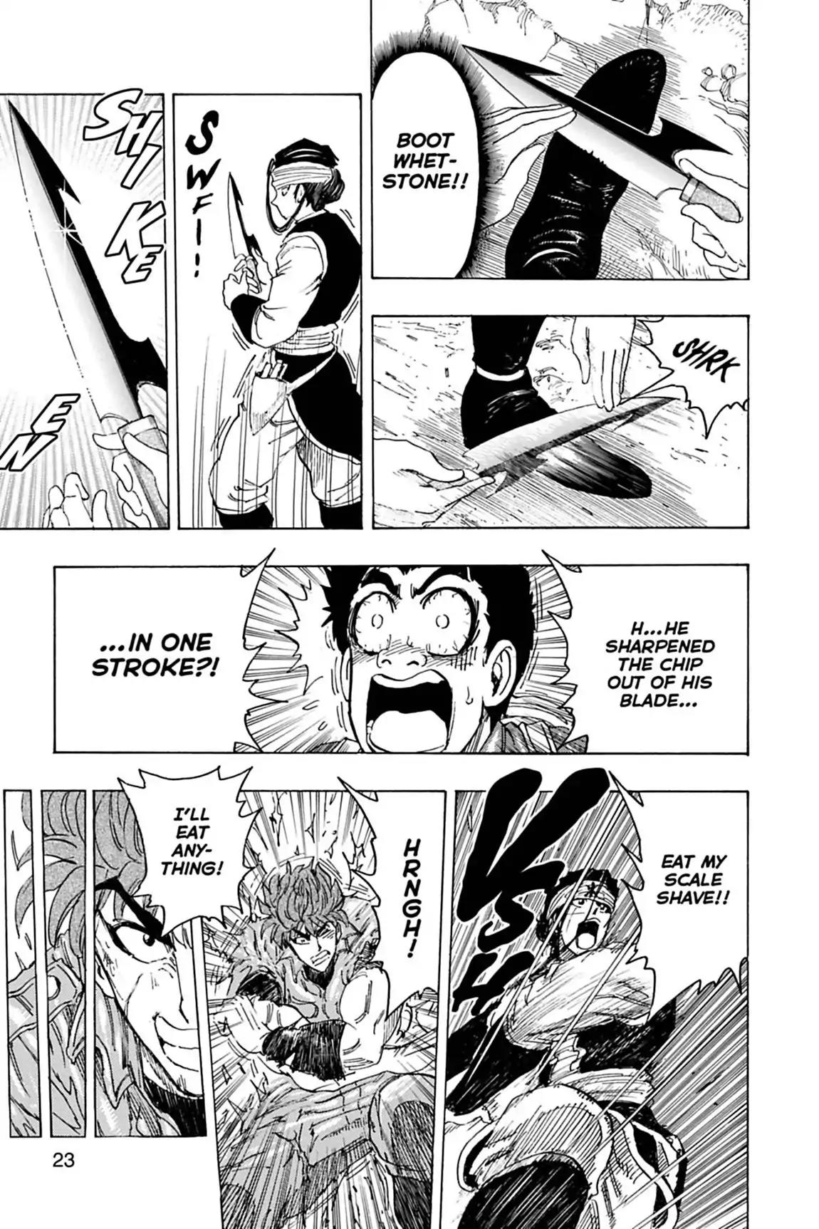Toriko Chapter 116 page 23 - Chapter 116: Vol.14 Gourmet 116: Unforgivable!!