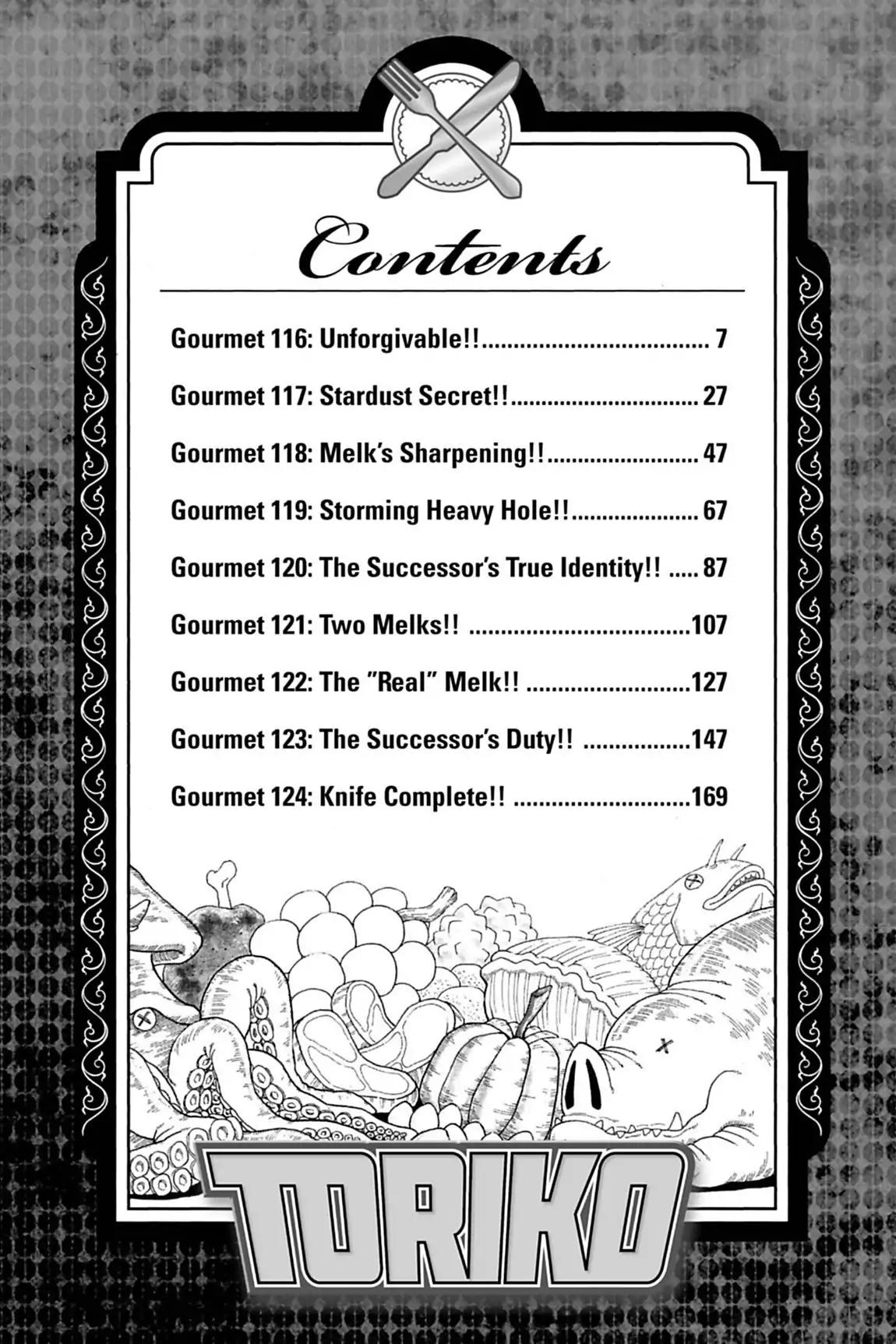 Toriko Chapter 116 page 6 - Chapter 116: Vol.14 Gourmet 116: Unforgivable!!
