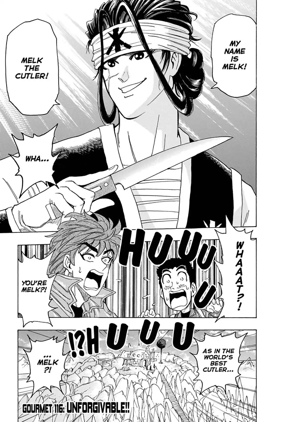 Toriko Chapter 116 page 7 - Chapter 116: Vol.14 Gourmet 116: Unforgivable!!