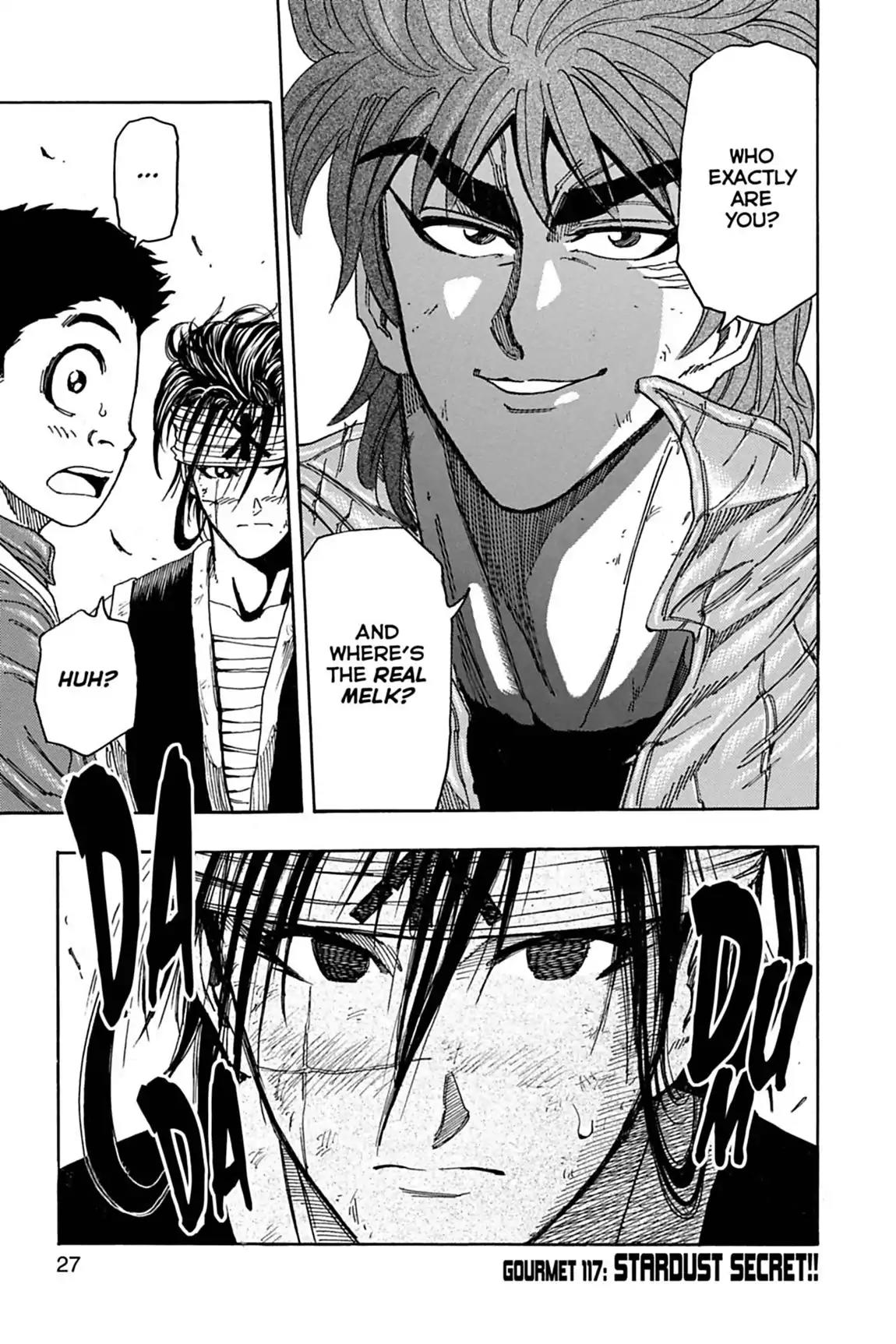 Toriko Chapter 117 page 1 - Chapter 117: Vol.14 Gourmet 117: Stardust Secret!!