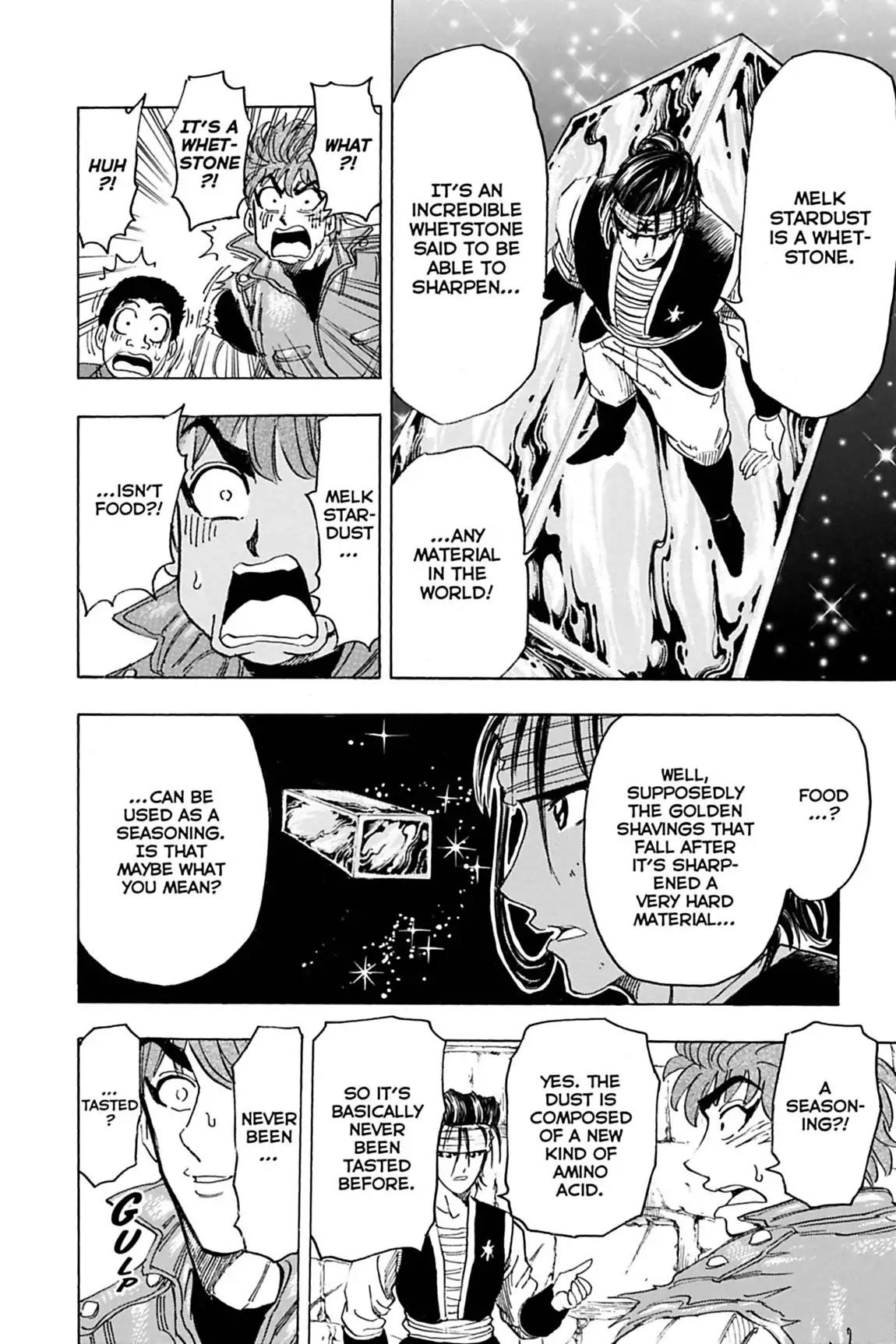 Toriko Chapter 117 page 12 - Chapter 117: Vol.14 Gourmet 117: Stardust Secret!!