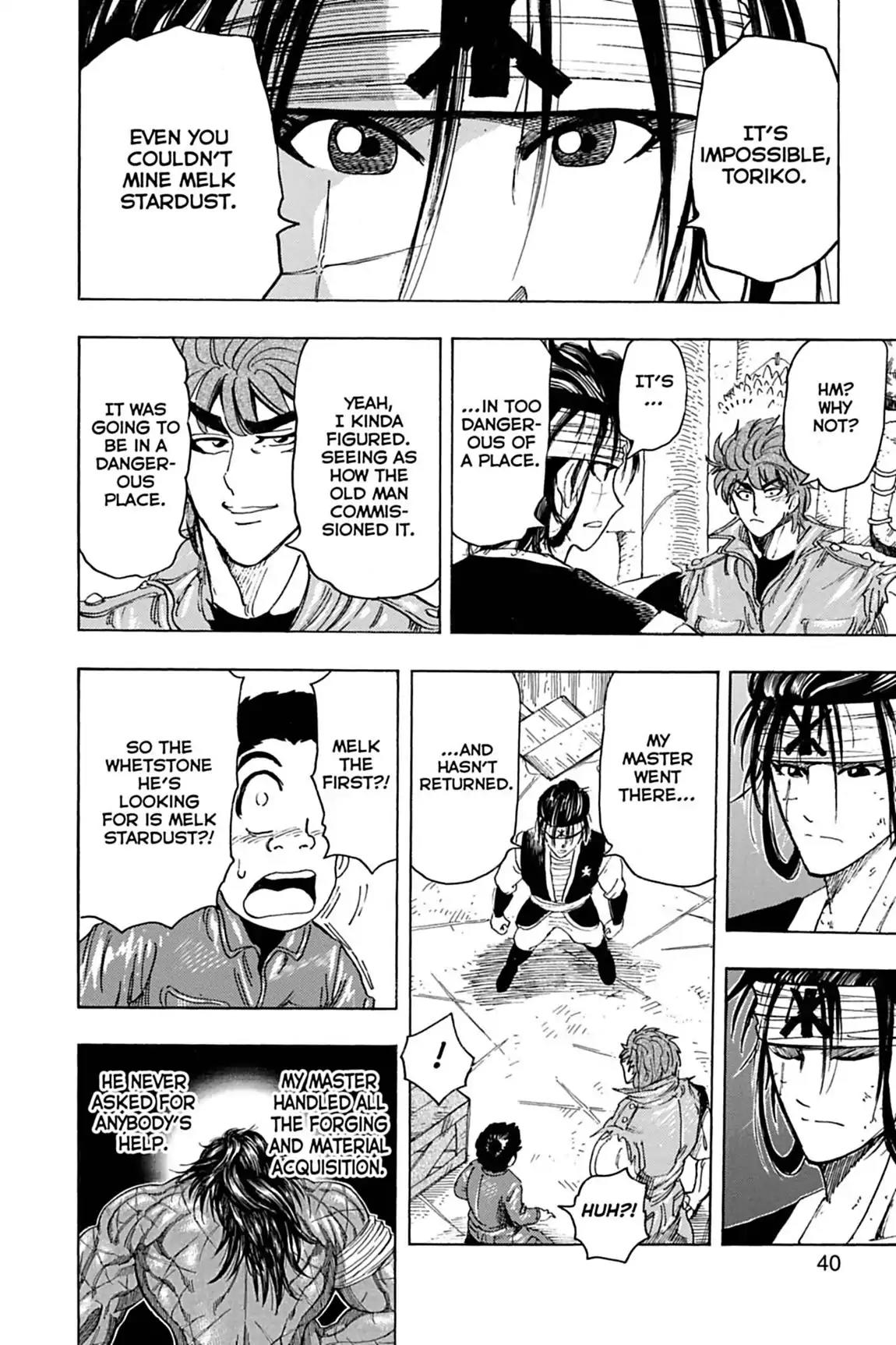 Toriko Chapter 117 page 14 - Chapter 117: Vol.14 Gourmet 117: Stardust Secret!!