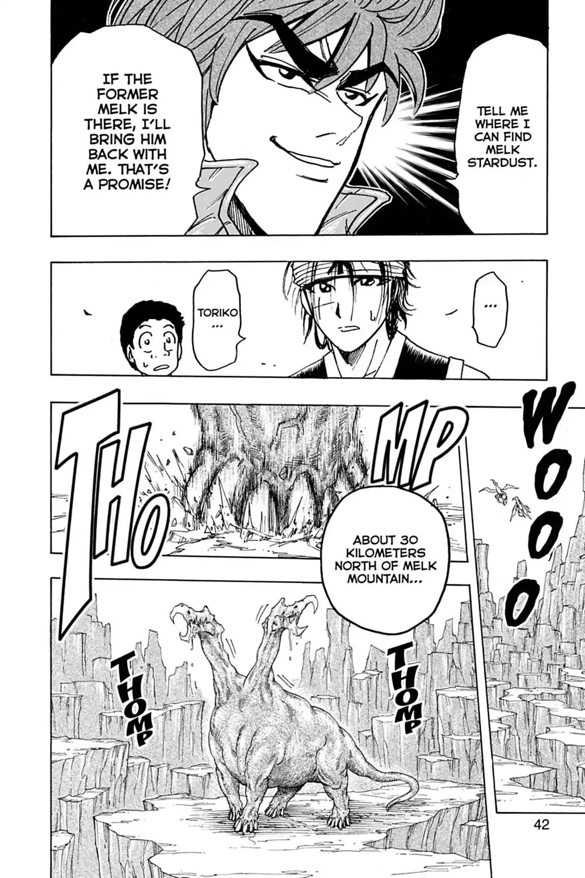 Toriko Chapter 117 page 16 - Chapter 117: Vol.14 Gourmet 117: Stardust Secret!!