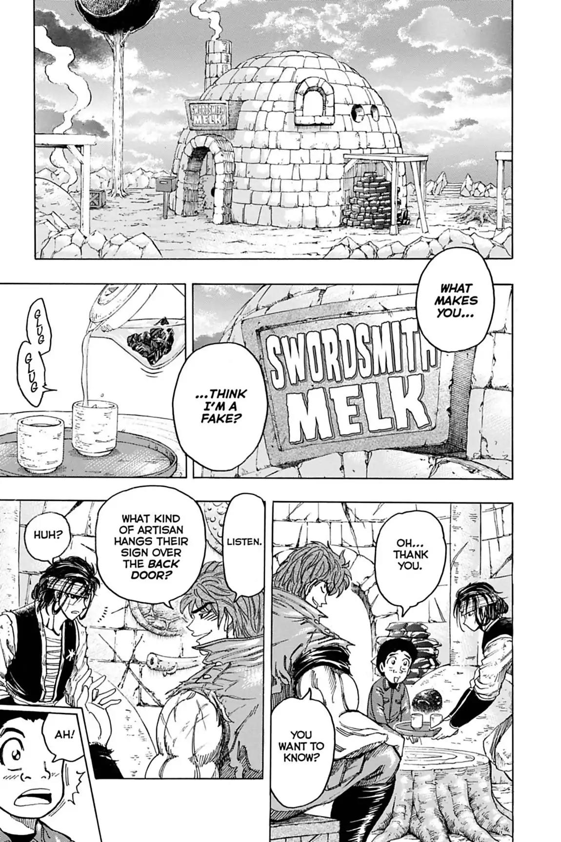 Toriko Chapter 117 page 3 - Chapter 117: Vol.14 Gourmet 117: Stardust Secret!!
