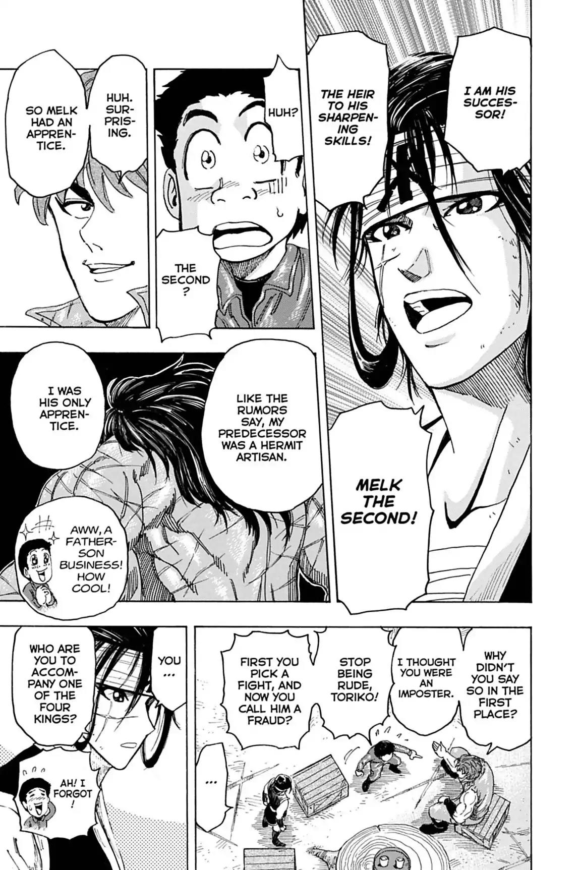 Toriko Chapter 117 page 7 - Chapter 117: Vol.14 Gourmet 117: Stardust Secret!!