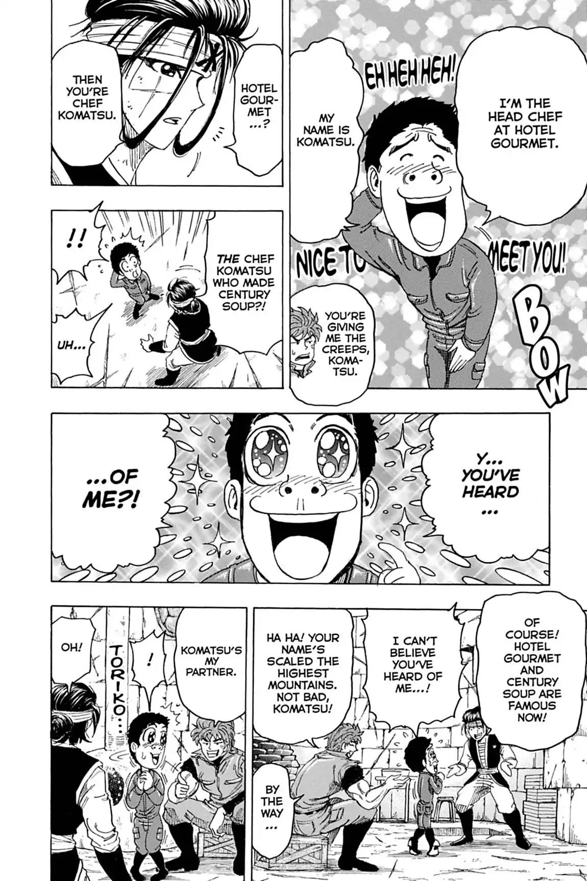 Toriko Chapter 117 page 8 - Chapter 117: Vol.14 Gourmet 117: Stardust Secret!!