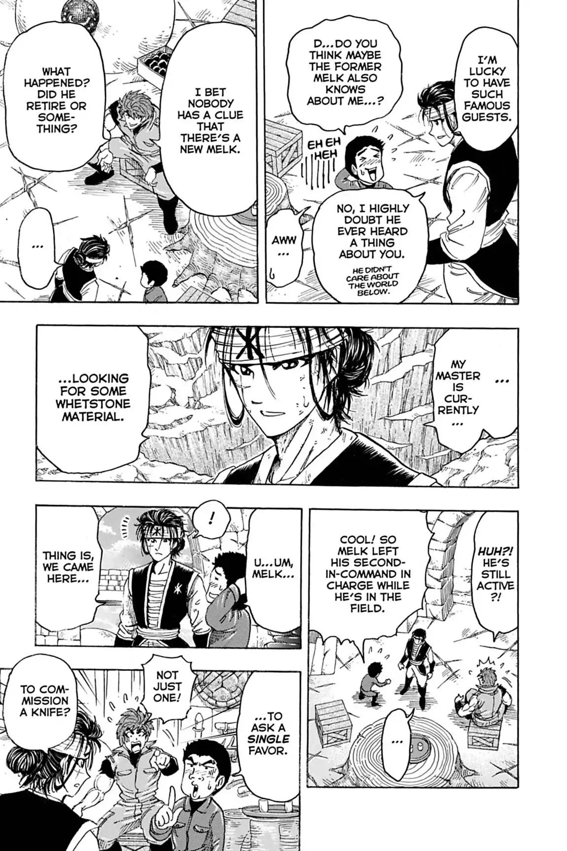 Toriko Chapter 117 page 9 - Chapter 117: Vol.14 Gourmet 117: Stardust Secret!!