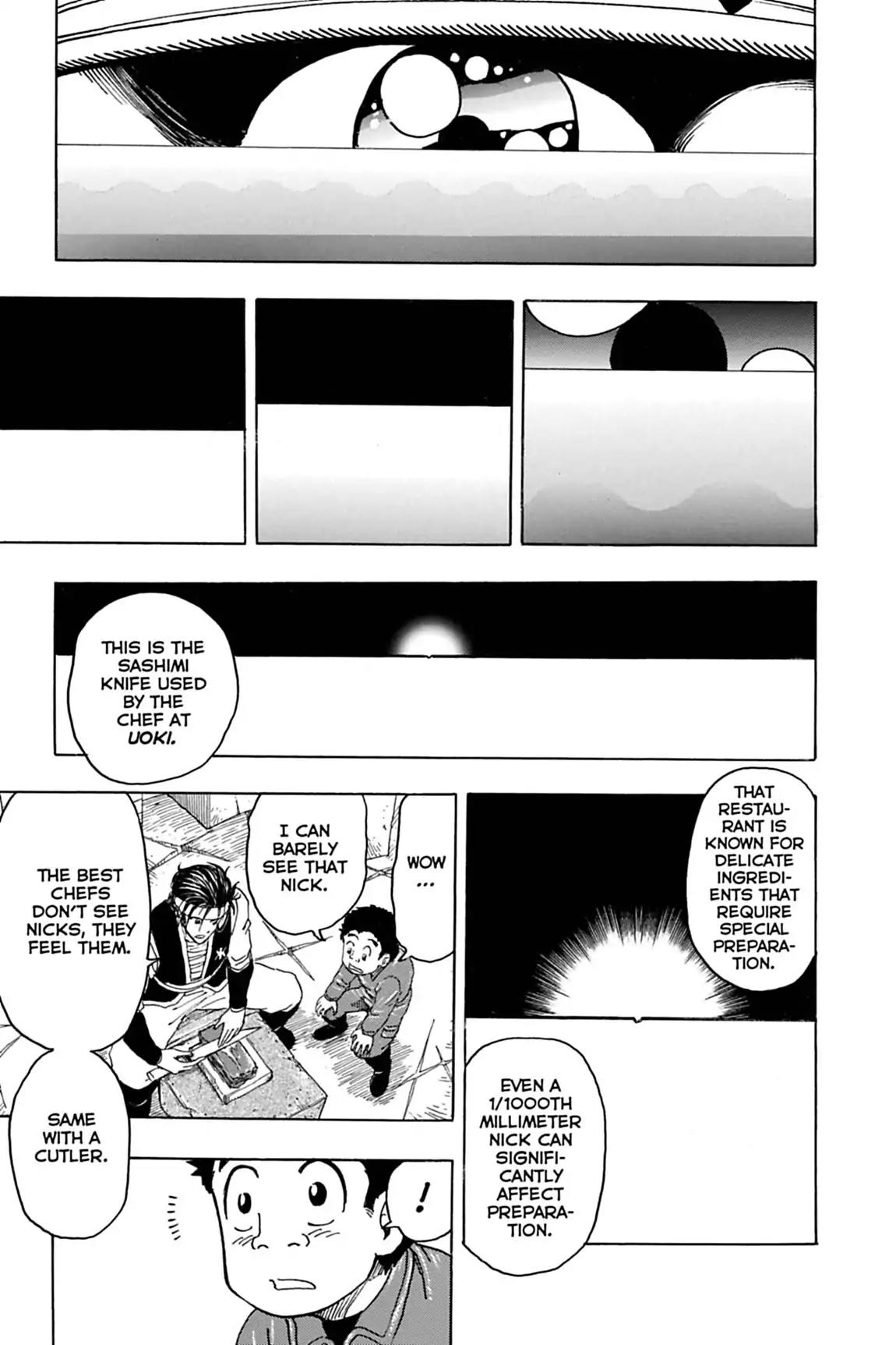 Toriko Chapter 118 page 13 - Chapter 118: Vol.14 Gourmet 118: Melk's Sharpening!!