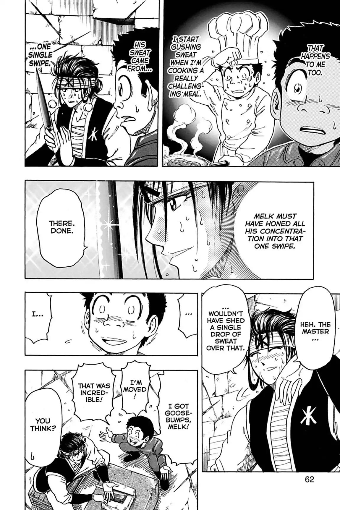 Toriko Chapter 118 page 16 - Chapter 118: Vol.14 Gourmet 118: Melk's Sharpening!!