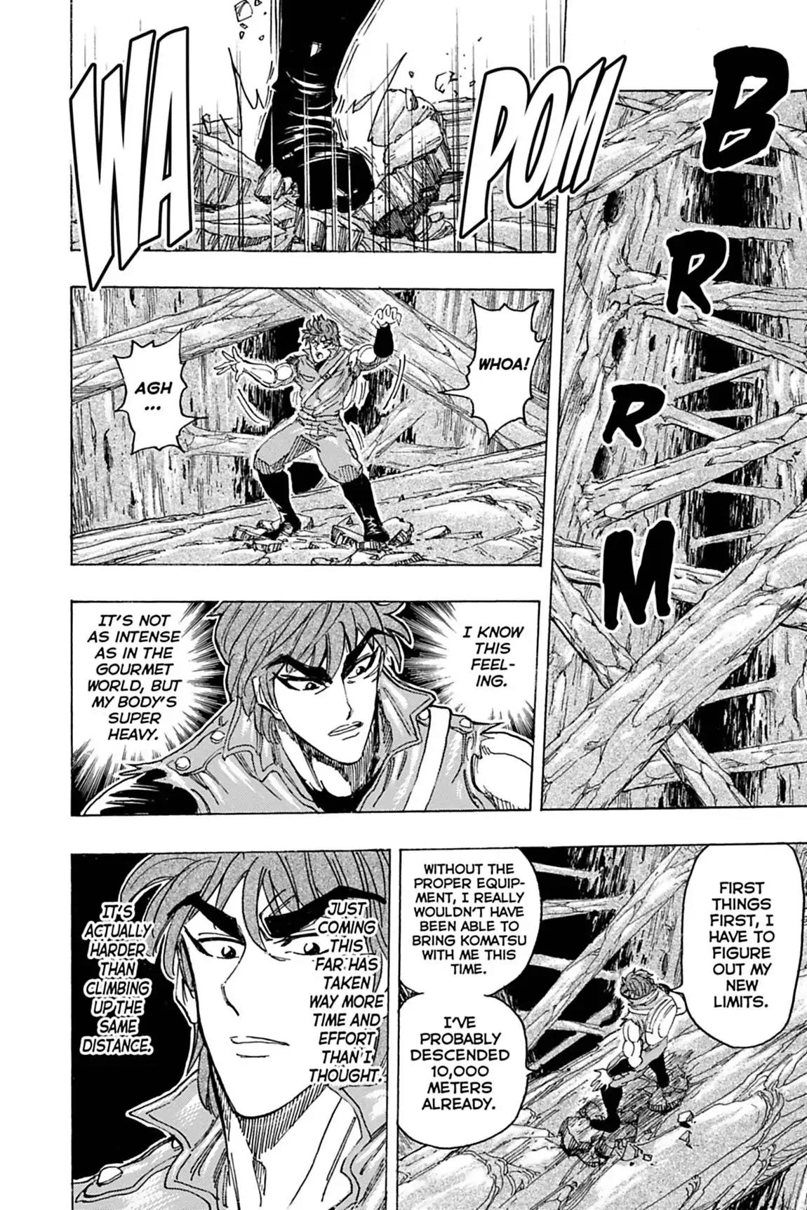 Toriko Chapter 118 page 18 - Chapter 118: Vol.14 Gourmet 118: Melk's Sharpening!!