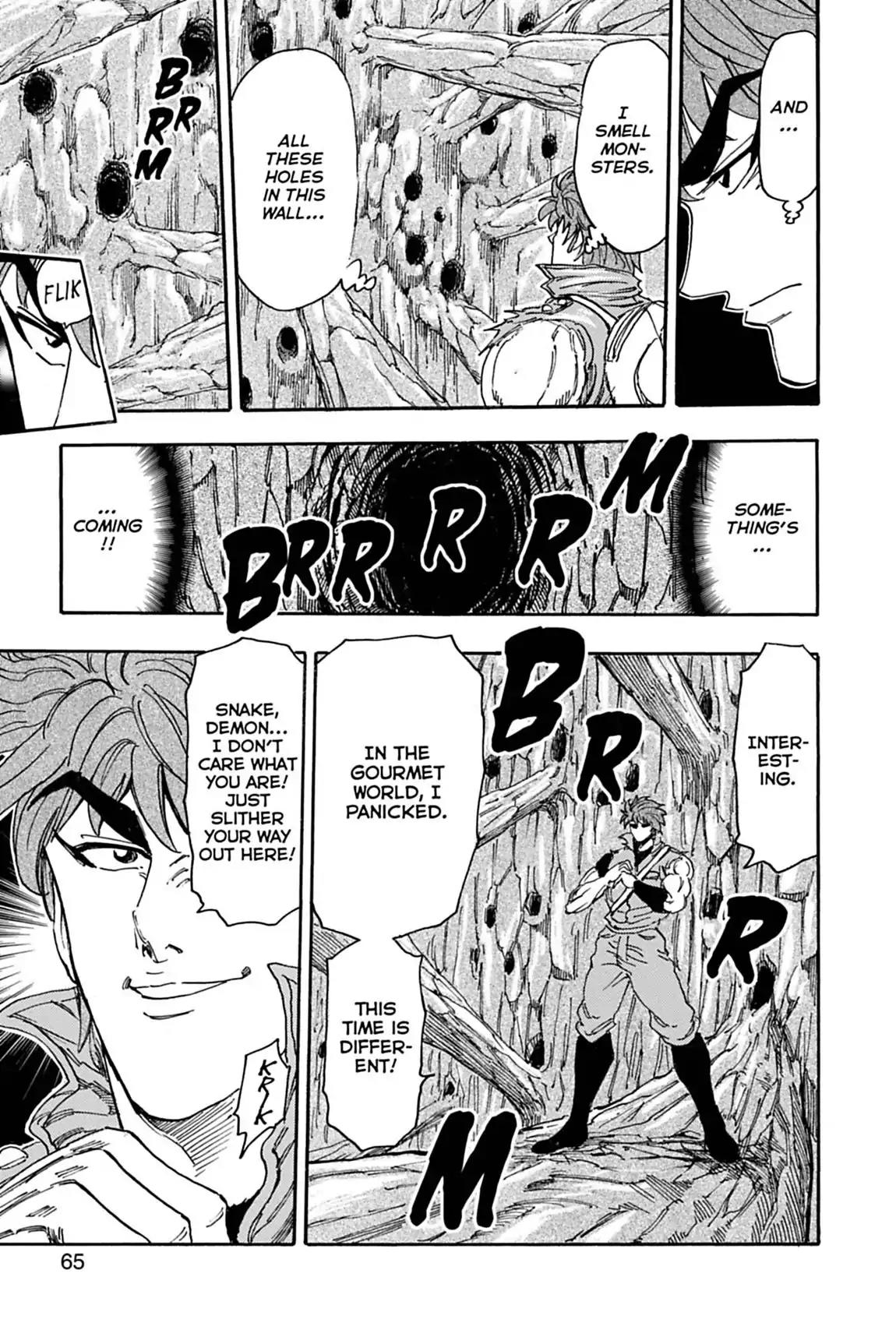 Toriko Chapter 118 page 19 - Chapter 118: Vol.14 Gourmet 118: Melk's Sharpening!!