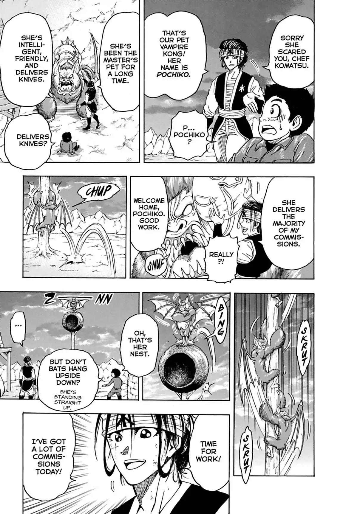 Toriko Chapter 118 page 3 - Chapter 118: Vol.14 Gourmet 118: Melk's Sharpening!!