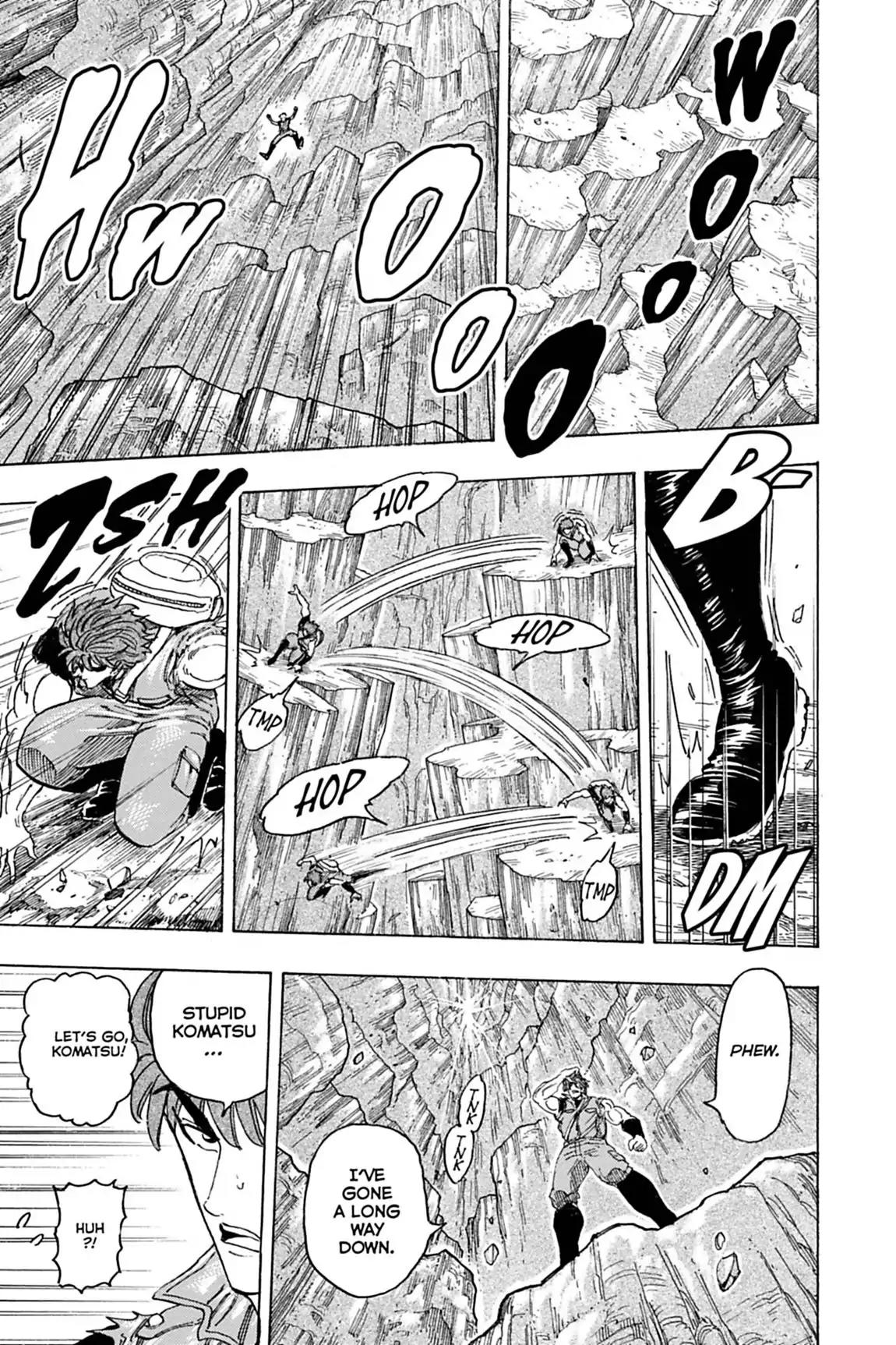 Toriko Chapter 118 page 5 - Chapter 118: Vol.14 Gourmet 118: Melk's Sharpening!!
