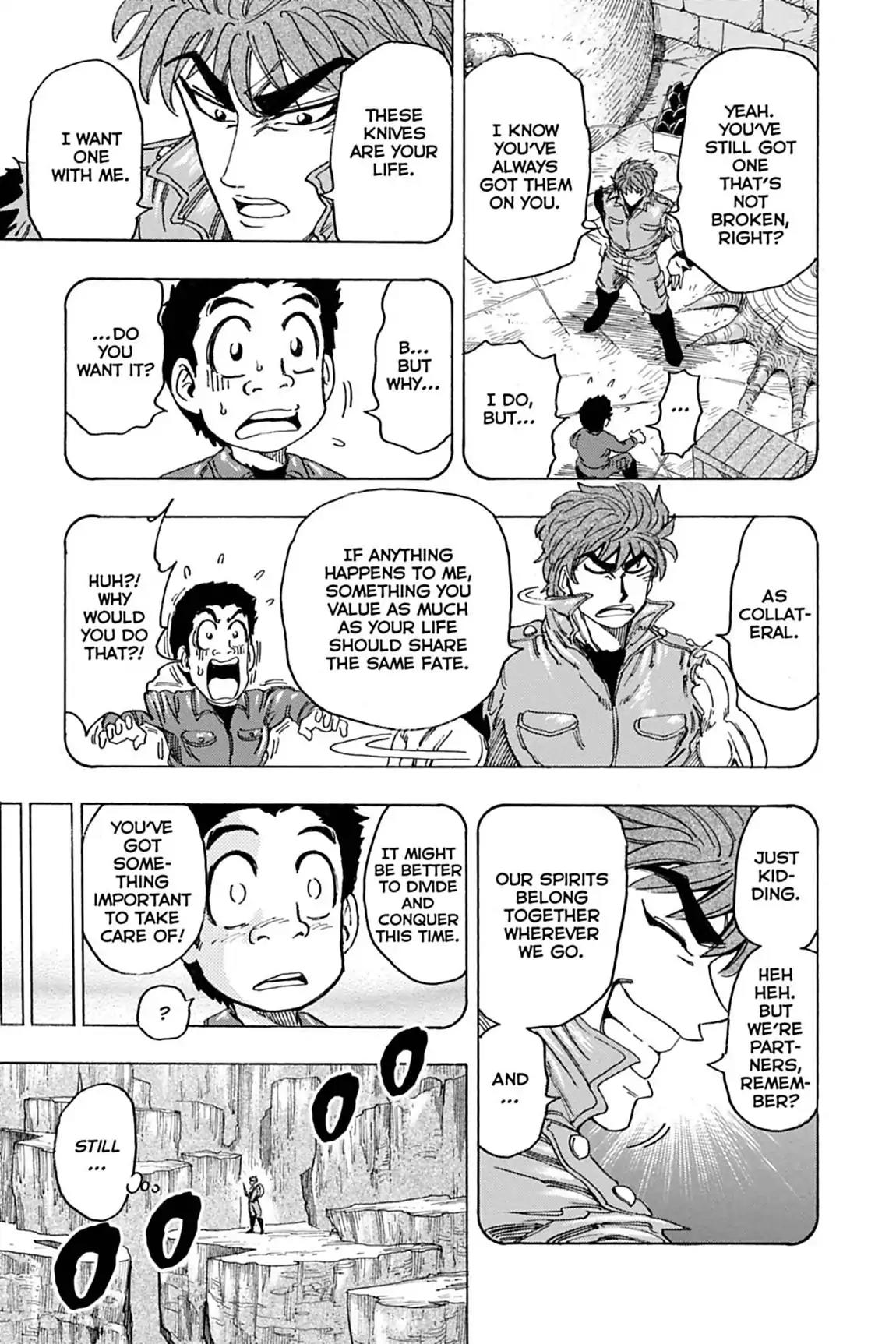 Toriko Chapter 118 page 7 - Chapter 118: Vol.14 Gourmet 118: Melk's Sharpening!!