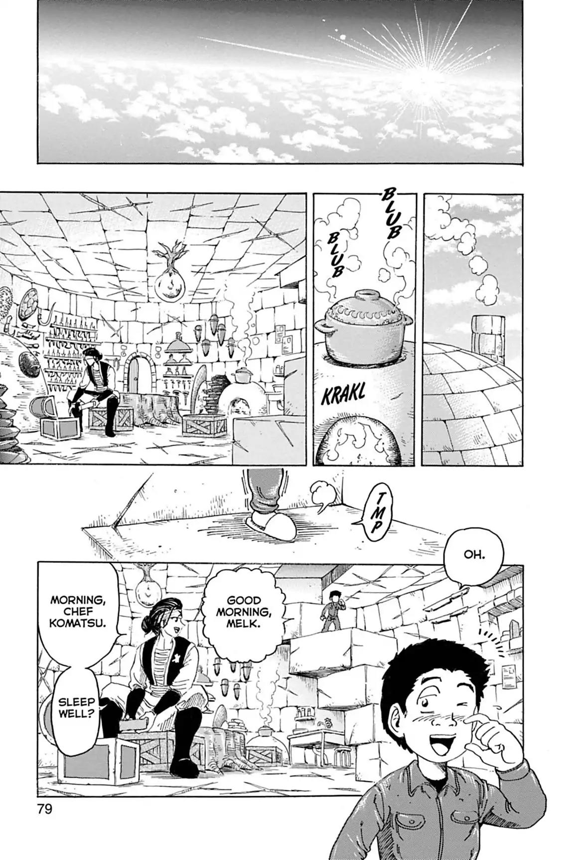 Toriko Chapter 119 page 13 - Chapter 119: Vol.14 Gourmet 119: Storming Heavy Hole!!
