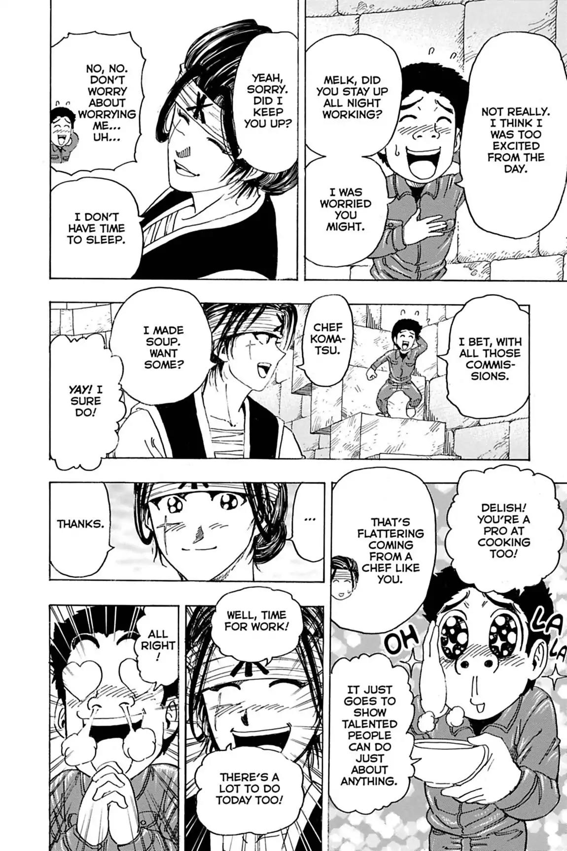 Toriko Chapter 119 page 14 - Chapter 119: Vol.14 Gourmet 119: Storming Heavy Hole!!
