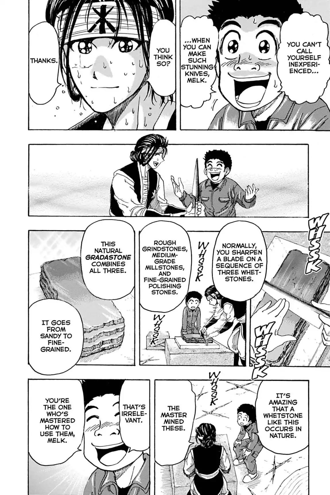 Toriko Chapter 119 page 16 - Chapter 119: Vol.14 Gourmet 119: Storming Heavy Hole!!