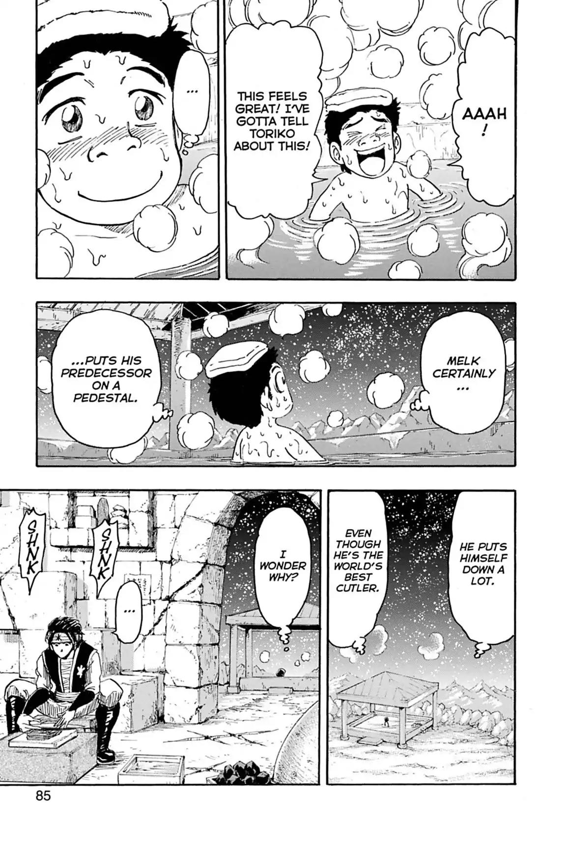 Toriko Chapter 119 page 19 - Chapter 119: Vol.14 Gourmet 119: Storming Heavy Hole!!
