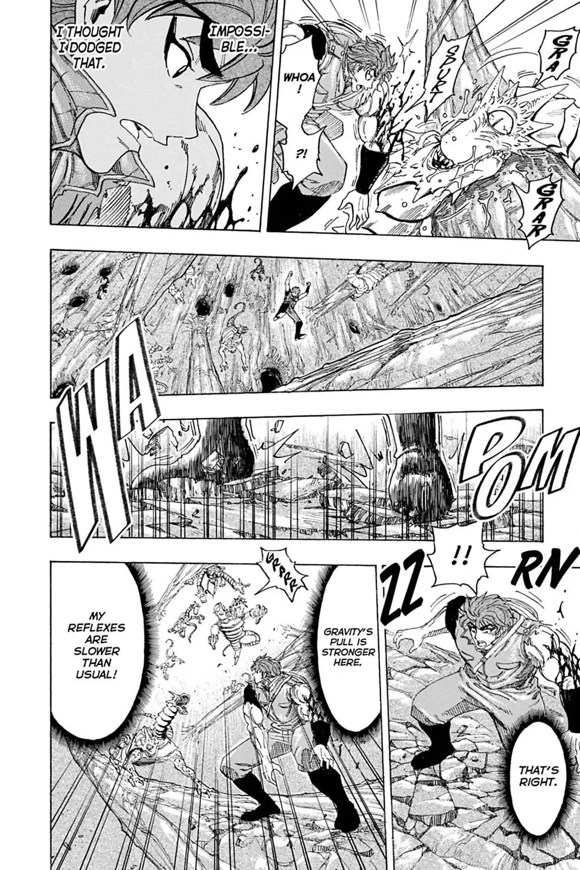 Toriko Chapter 119 page 4 - Chapter 119: Vol.14 Gourmet 119: Storming Heavy Hole!!
