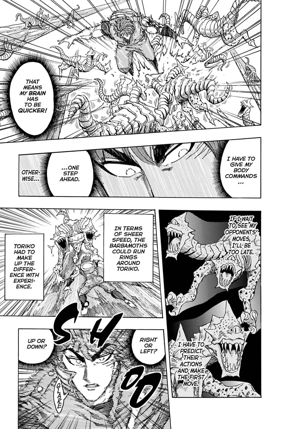 Toriko Chapter 119 page 5 - Chapter 119: Vol.14 Gourmet 119: Storming Heavy Hole!!
