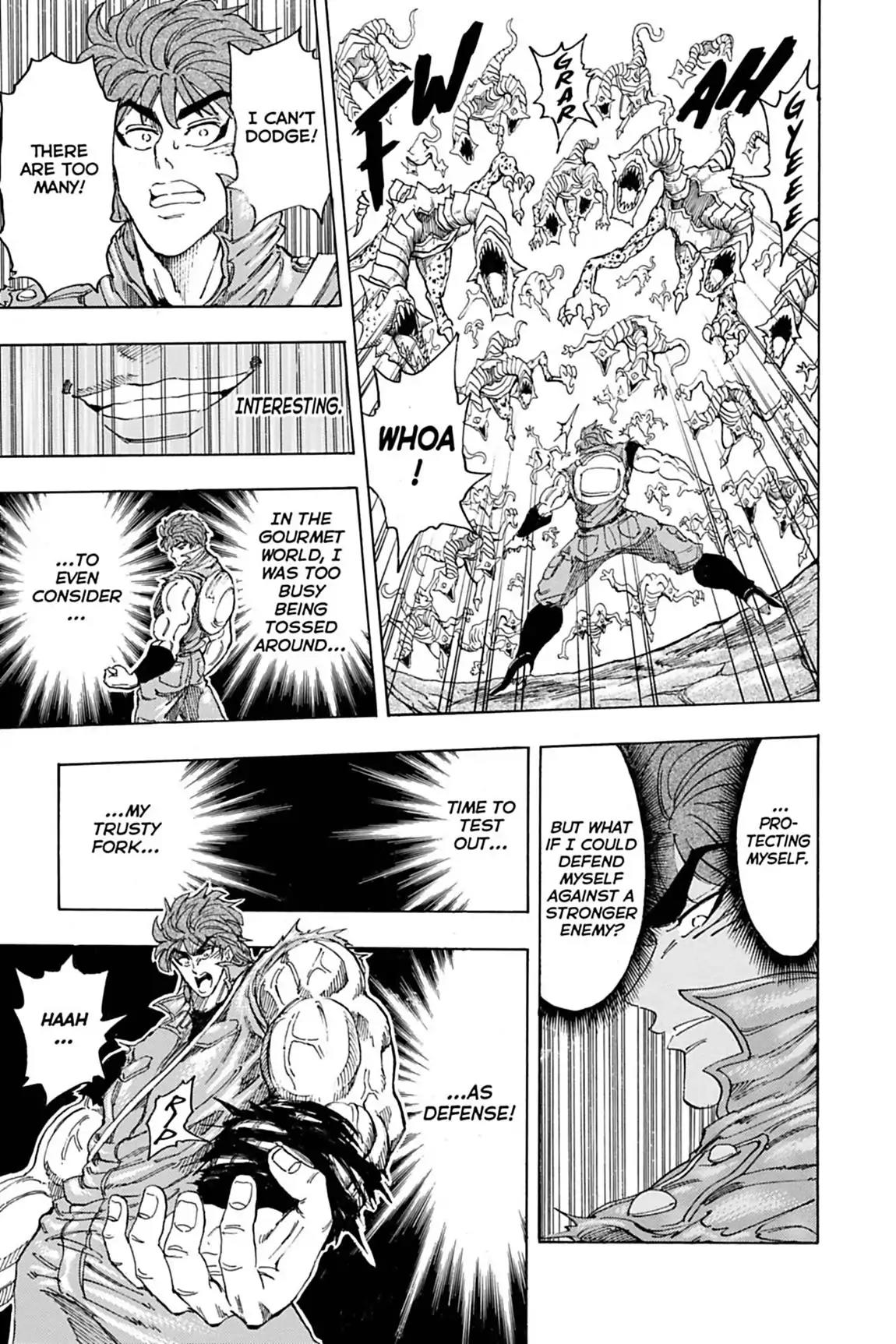 Toriko Chapter 119 page 7 - Chapter 119: Vol.14 Gourmet 119: Storming Heavy Hole!!