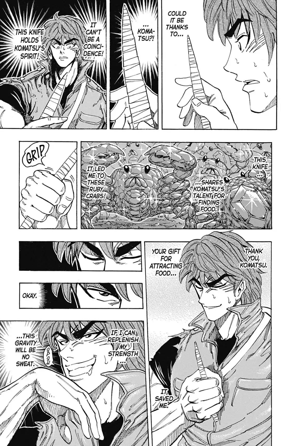 Toriko Chapter 120 page 11 - Chapter 120: Vol.14 Gourmet 120: The Successor's True Identity!!