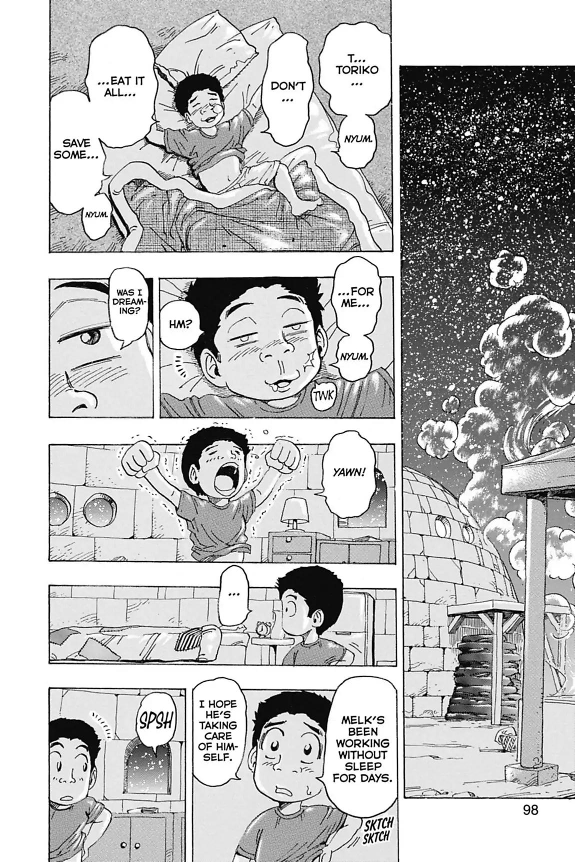Toriko Chapter 120 page 12 - Chapter 120: Vol.14 Gourmet 120: The Successor's True Identity!!