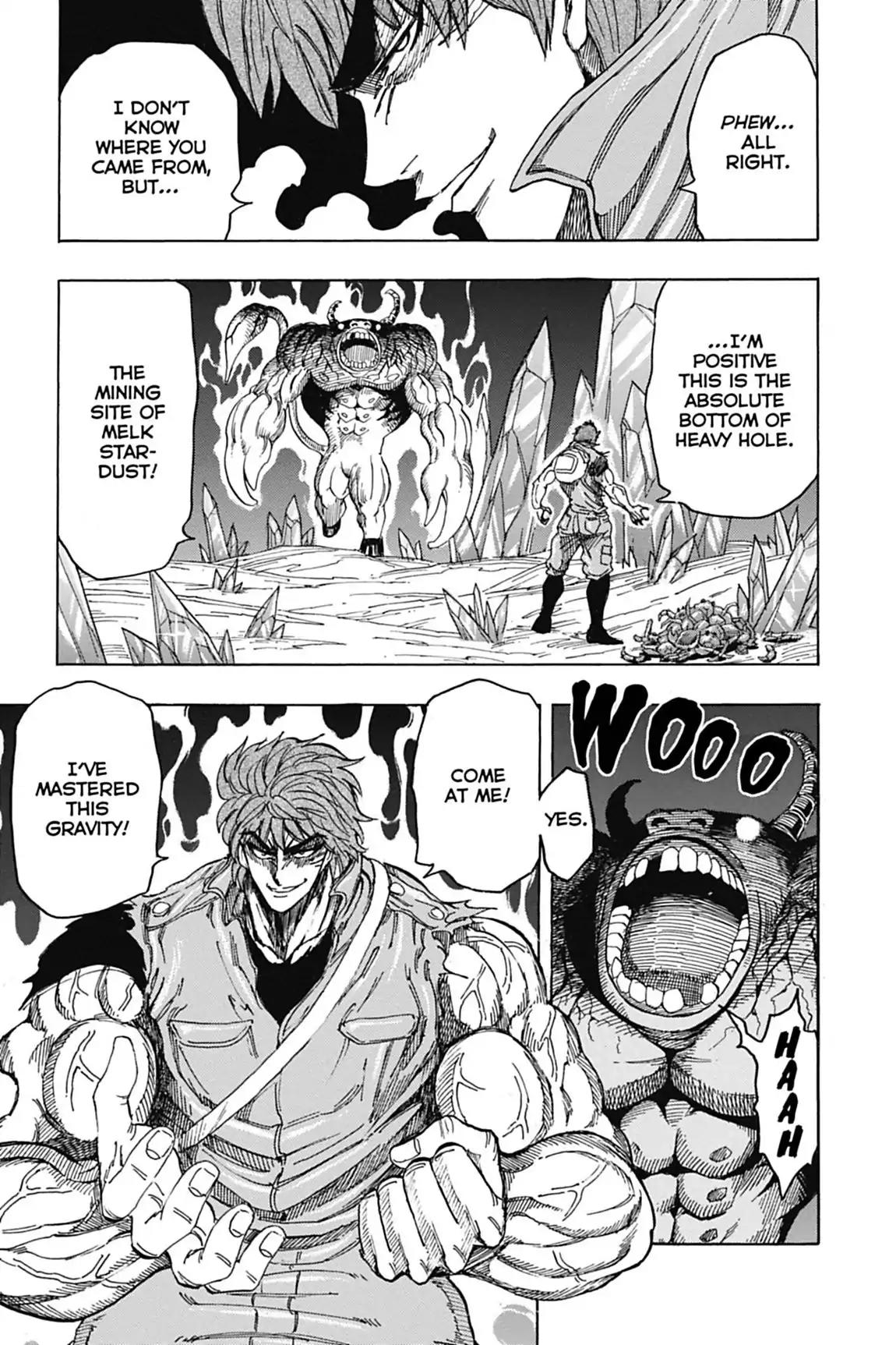 Toriko Chapter 120 page 19 - Chapter 120: Vol.14 Gourmet 120: The Successor's True Identity!!