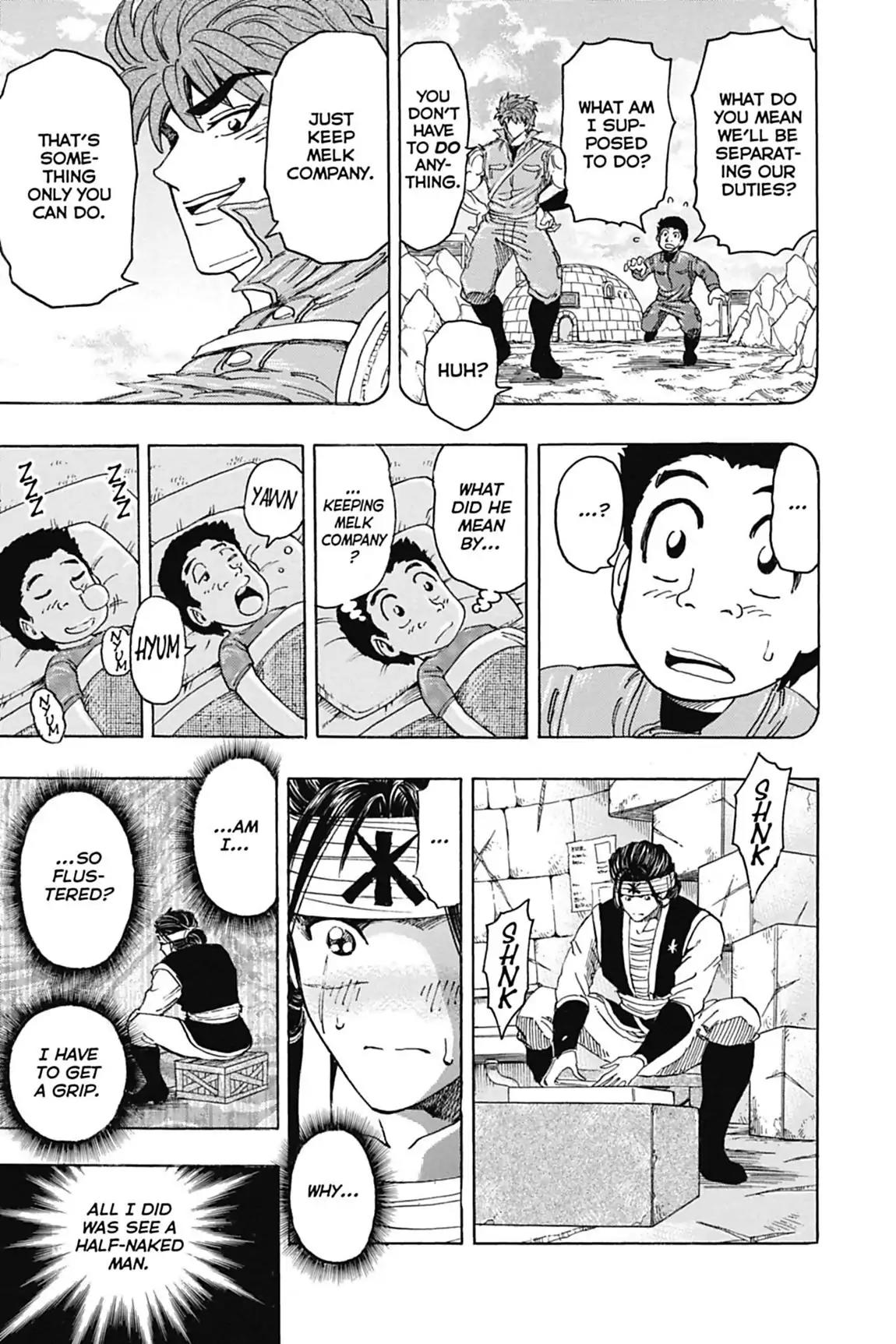 Toriko Chapter 120 page 3 - Chapter 120: Vol.14 Gourmet 120: The Successor's True Identity!!