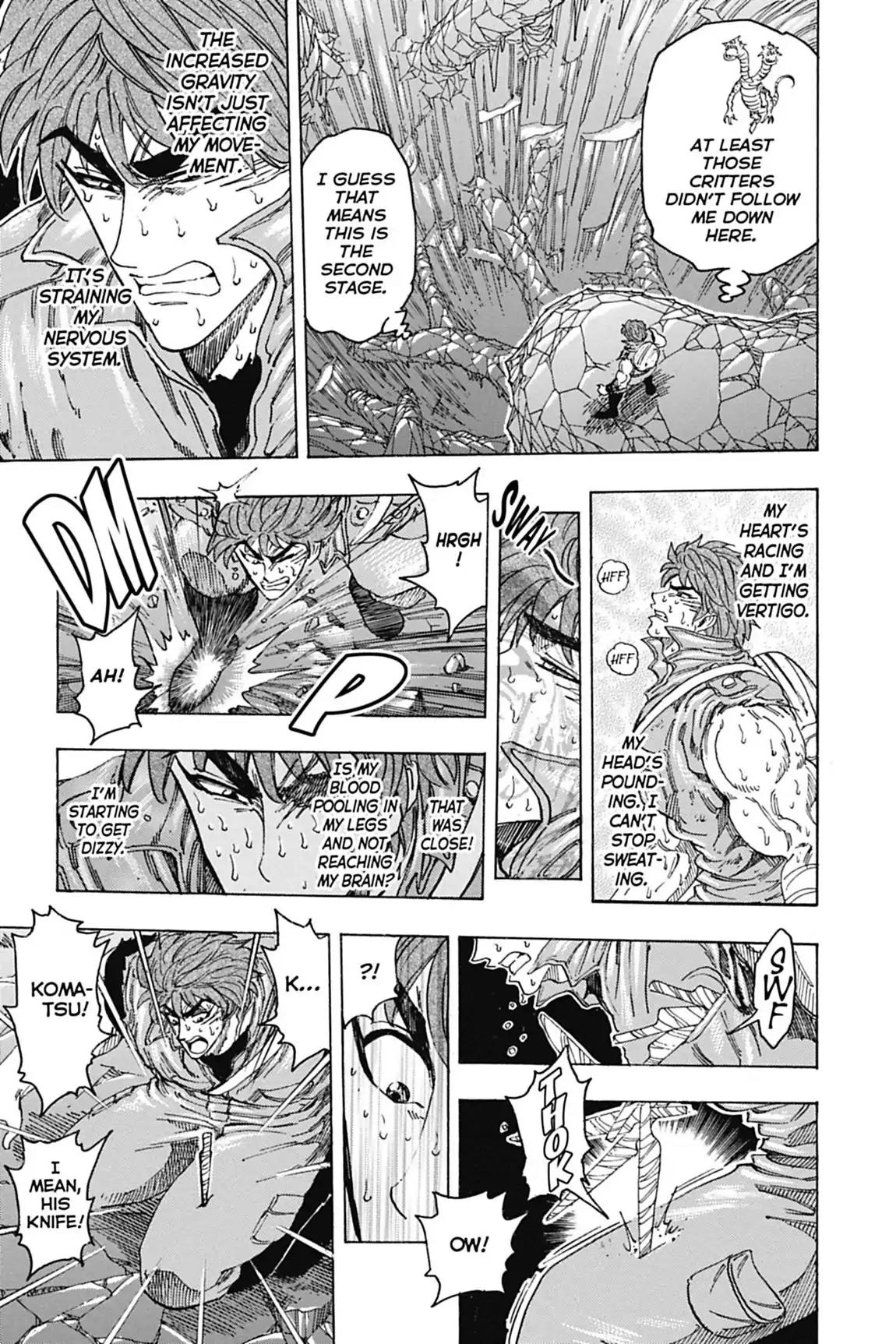 Toriko Chapter 120 page 5 - Chapter 120: Vol.14 Gourmet 120: The Successor's True Identity!!
