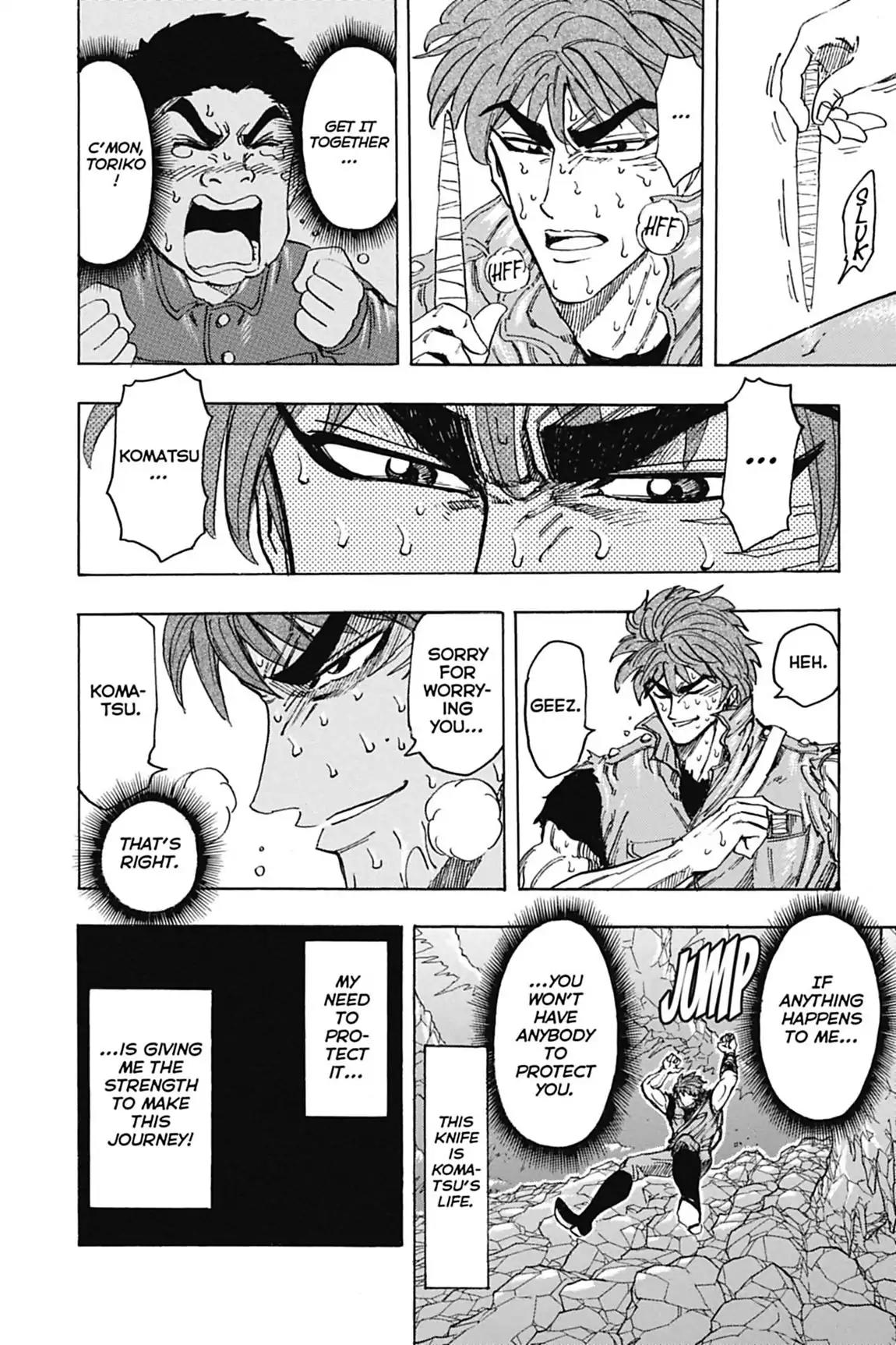 Toriko Chapter 120 page 6 - Chapter 120: Vol.14 Gourmet 120: The Successor's True Identity!!