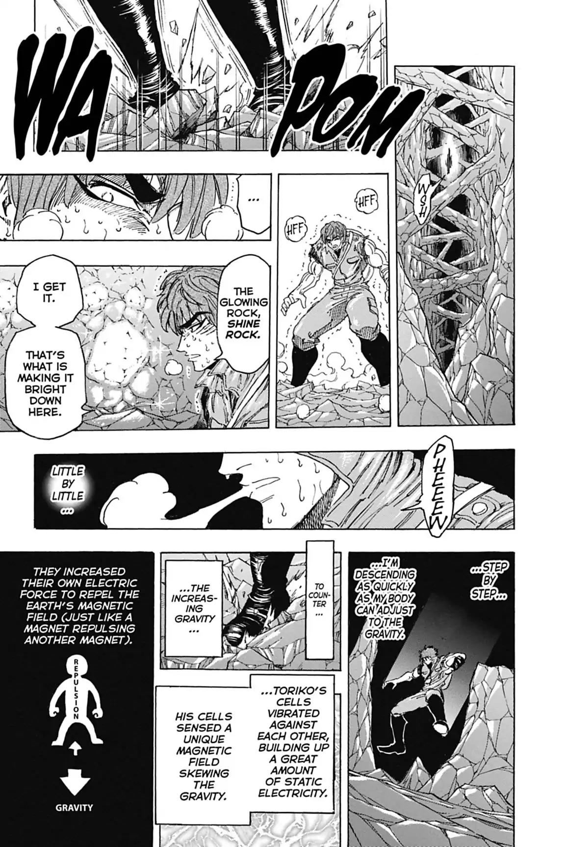 Toriko Chapter 120 page 7 - Chapter 120: Vol.14 Gourmet 120: The Successor's True Identity!!