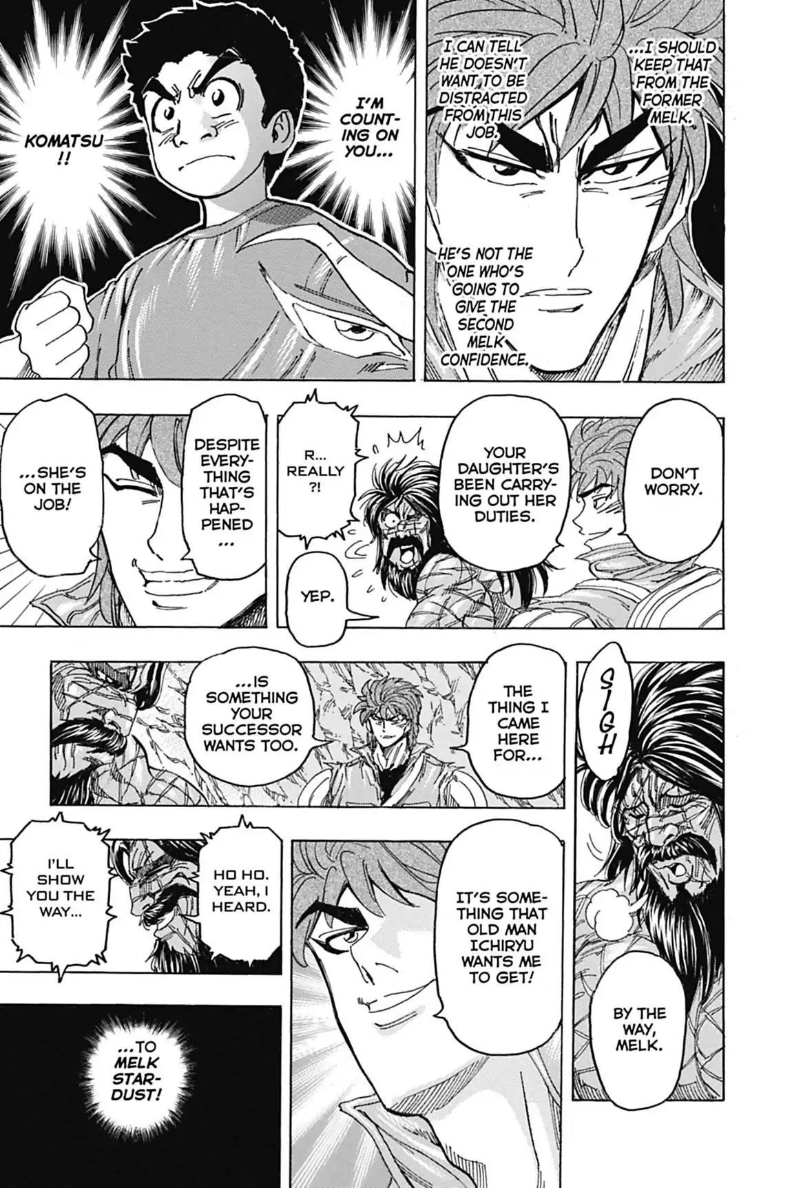 Toriko Chapter 122 page 15 - Chapter 122: Vol.14 Gourmet 122: The "Real" Melk!!