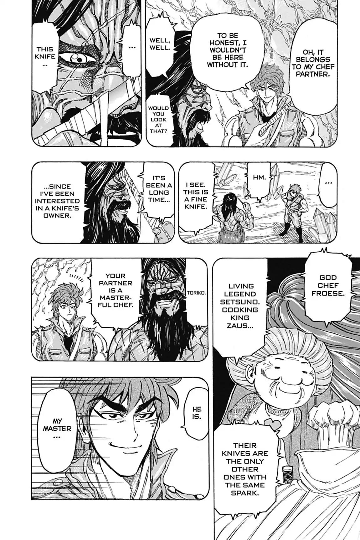 Toriko Chapter 123 page 15 - Chapter 123: Vol.14 Gourmet 123: The Successor's Duty!!