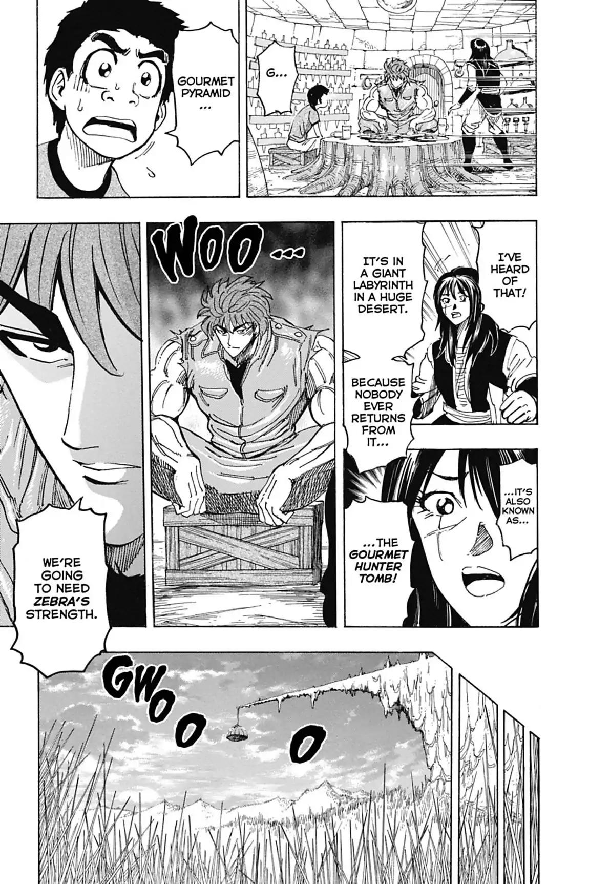 Toriko Chapter 123 page 18 - Chapter 123: Vol.14 Gourmet 123: The Successor's Duty!!