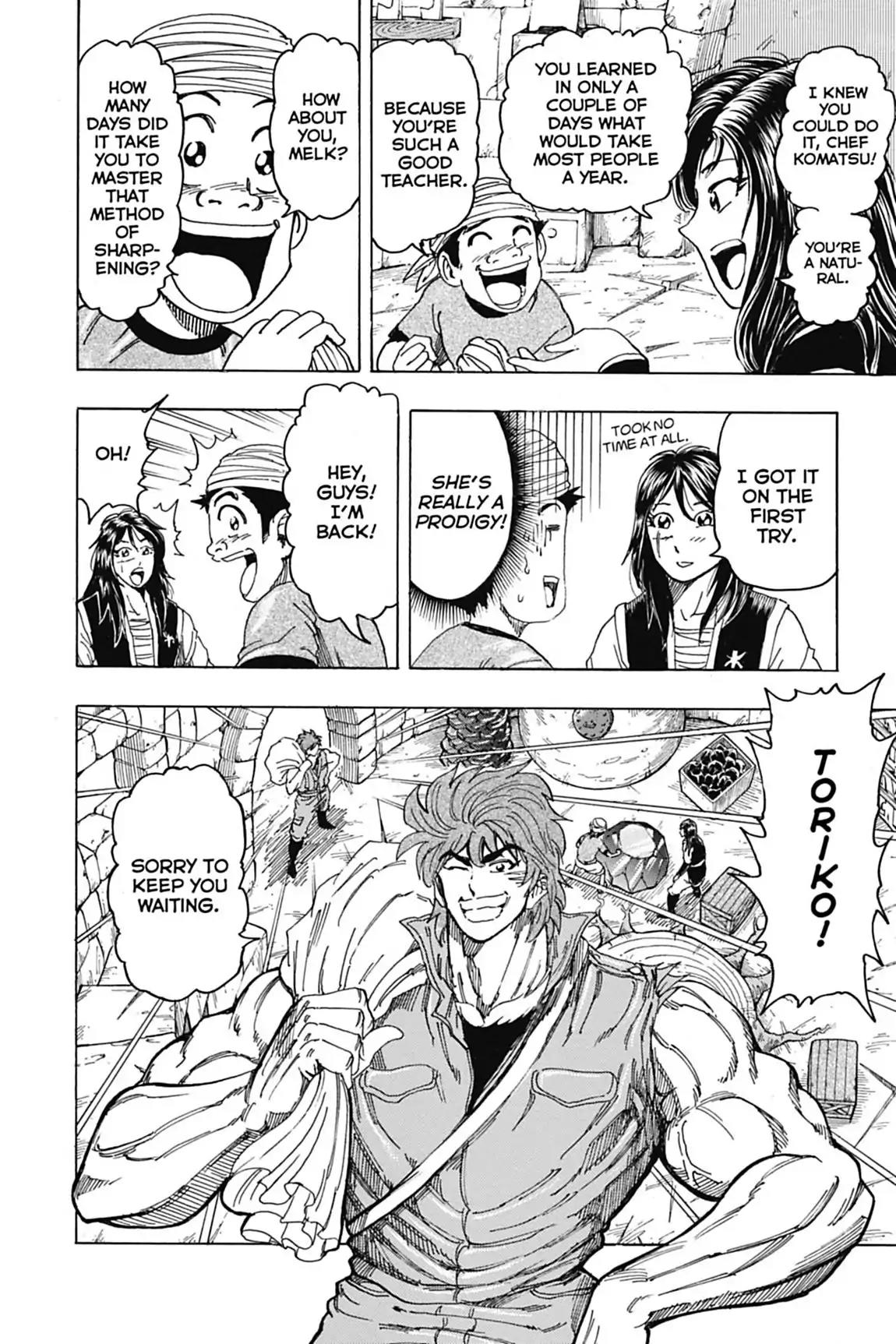 Toriko Chapter 123 page 5 - Chapter 123: Vol.14 Gourmet 123: The Successor's Duty!!