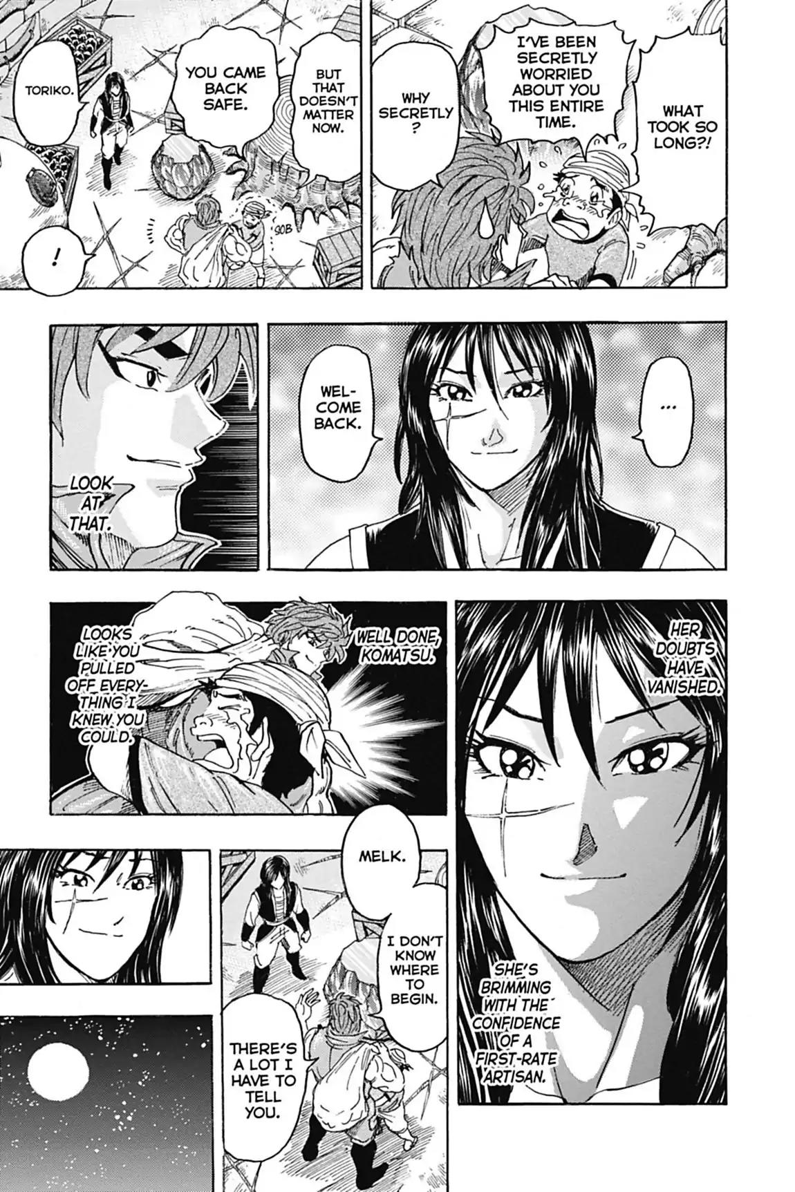 Toriko Chapter 123 page 6 - Chapter 123: Vol.14 Gourmet 123: The Successor's Duty!!