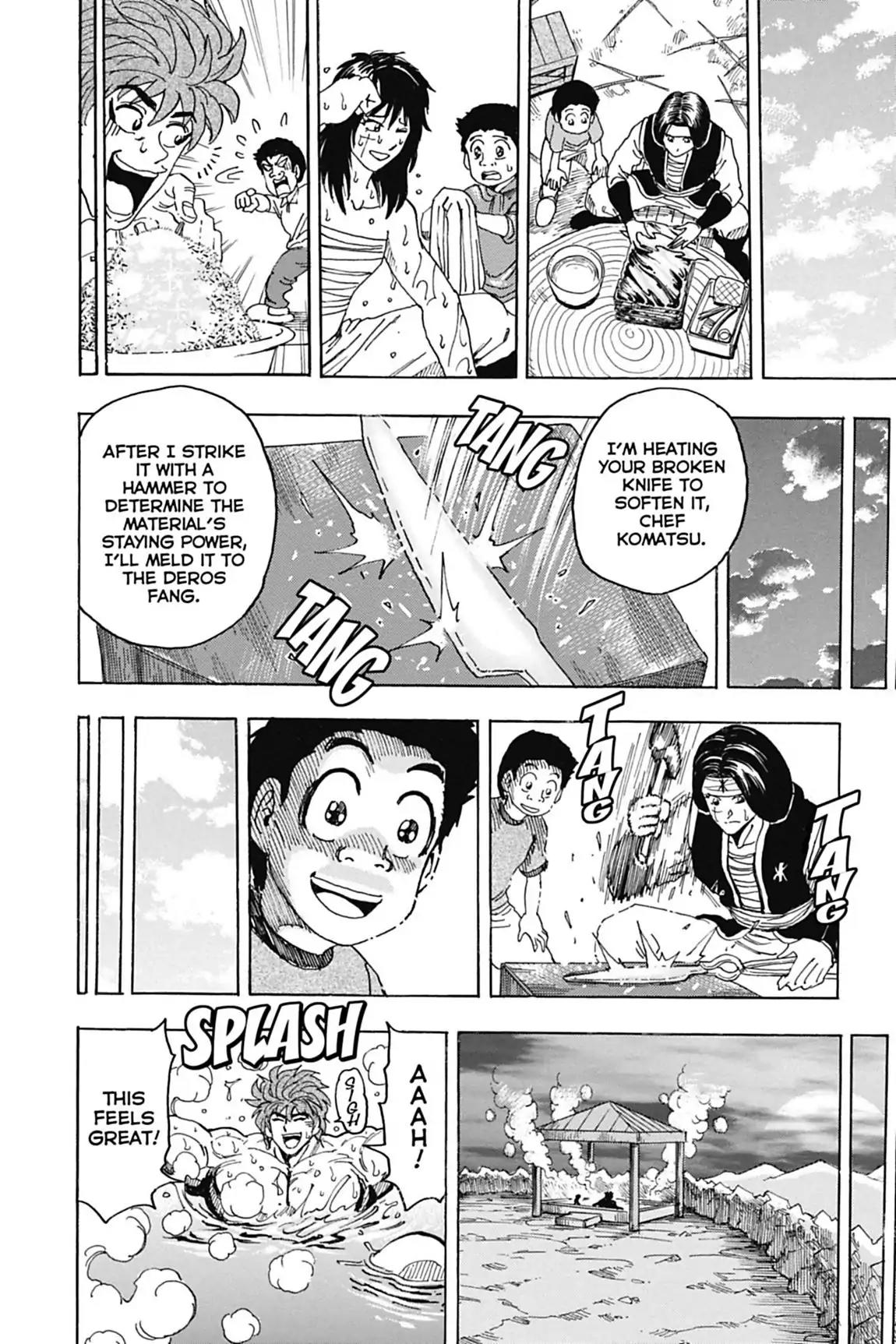 Toriko Chapter 124 page 11 - Chapter 124: Vol.14 Gourmet 124: Knife Complete!!