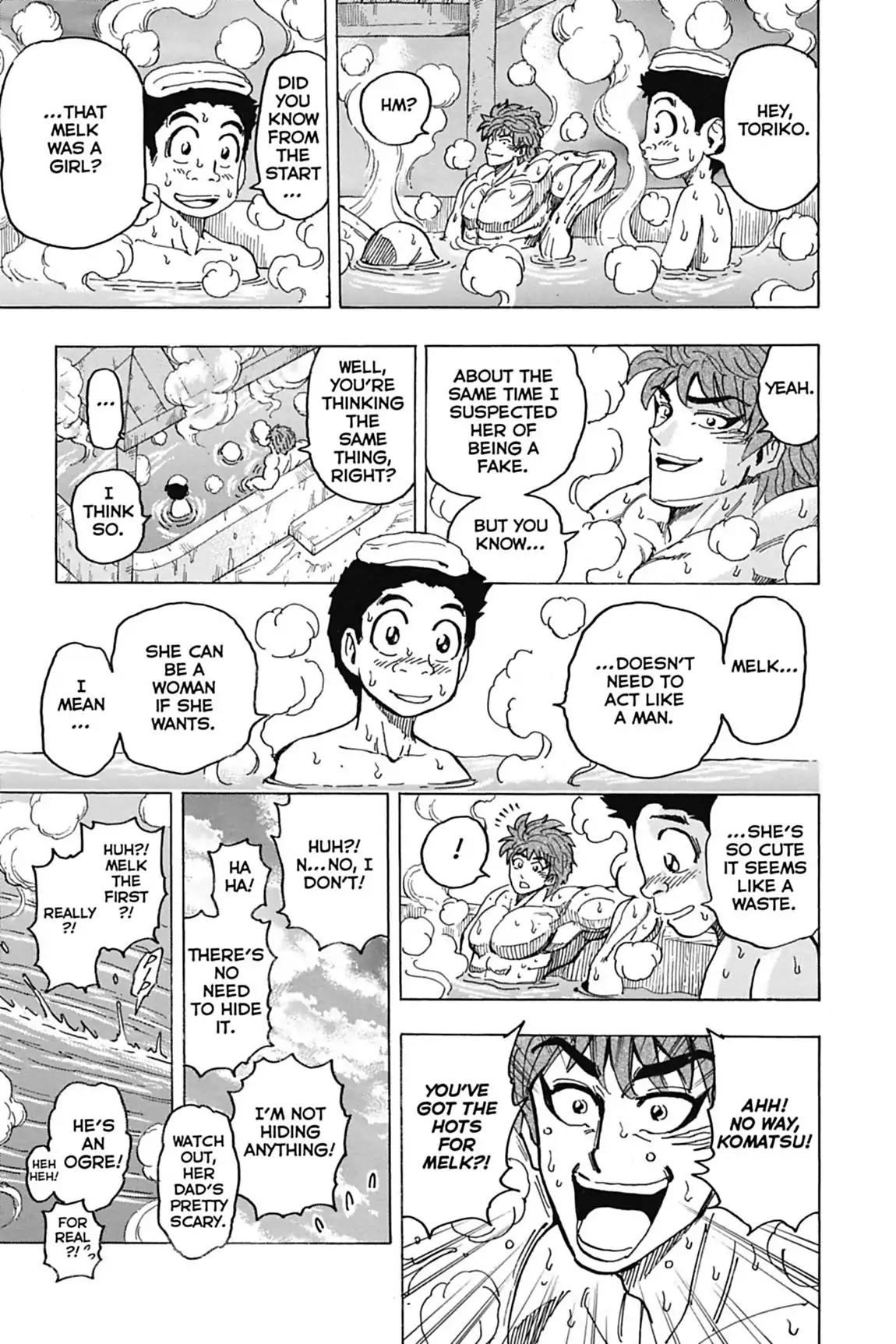 Toriko Chapter 124 page 12 - Chapter 124: Vol.14 Gourmet 124: Knife Complete!!
