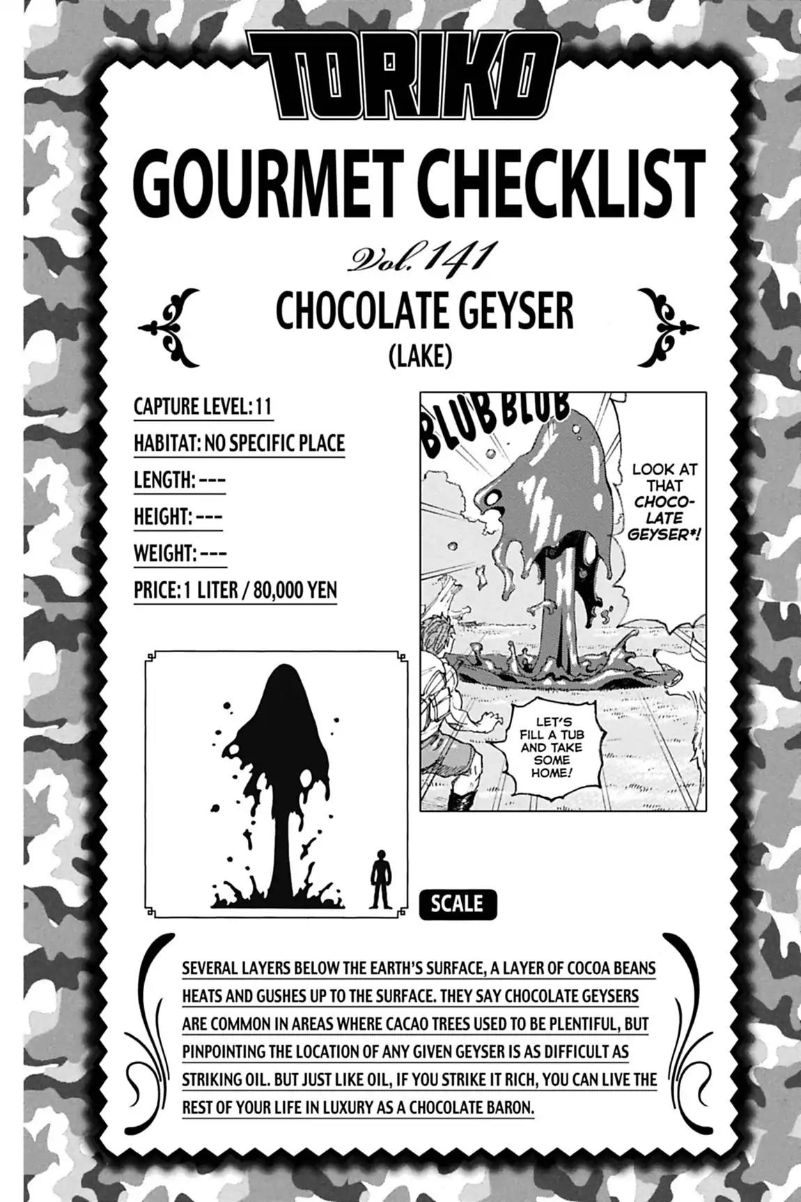 Toriko Chapter 124 page 21 - Chapter 124: Vol.14 Gourmet 124: Knife Complete!!