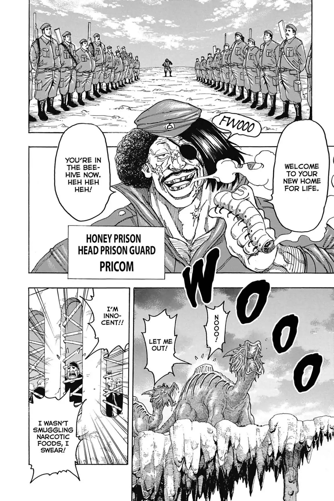 Toriko Chapter 124 page 3 - Chapter 124: Vol.14 Gourmet 124: Knife Complete!!