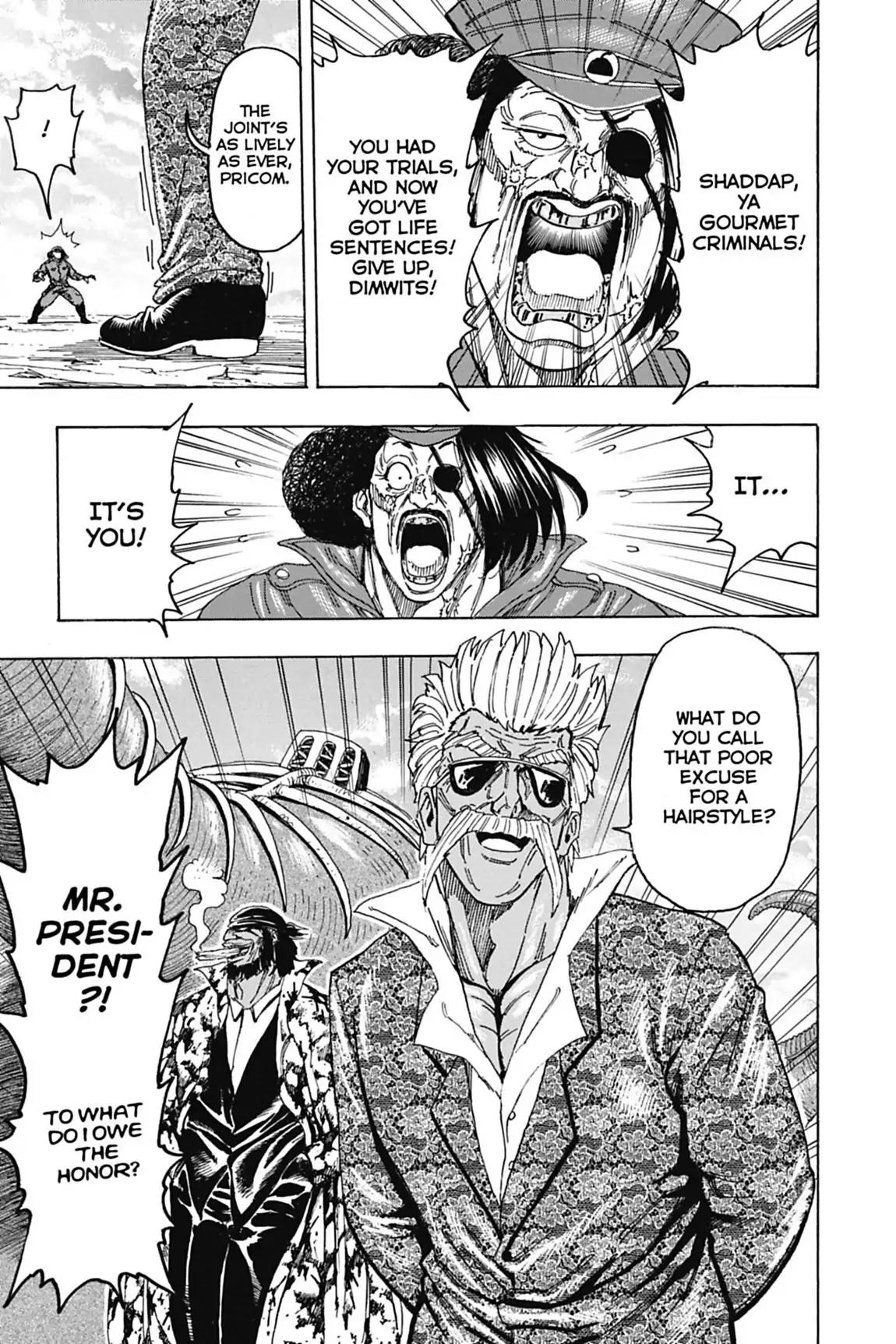 Toriko Chapter 124 page 4 - Chapter 124: Vol.14 Gourmet 124: Knife Complete!!