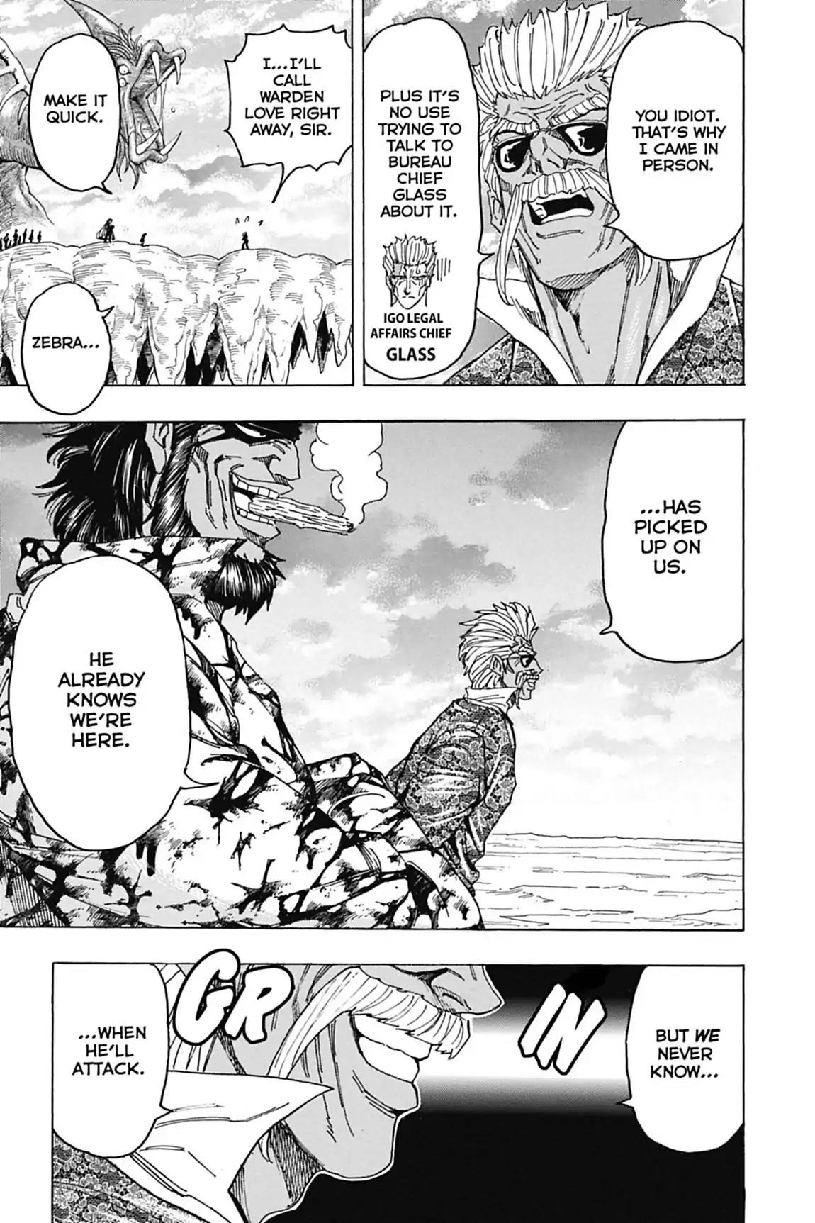 Toriko Chapter 124 page 6 - Chapter 124: Vol.14 Gourmet 124: Knife Complete!!