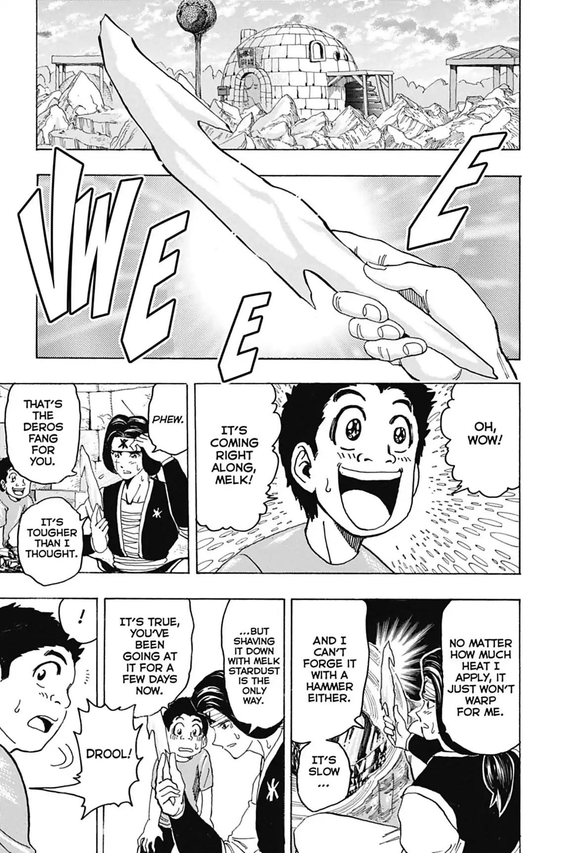 Toriko Chapter 124 page 8 - Chapter 124: Vol.14 Gourmet 124: Knife Complete!!