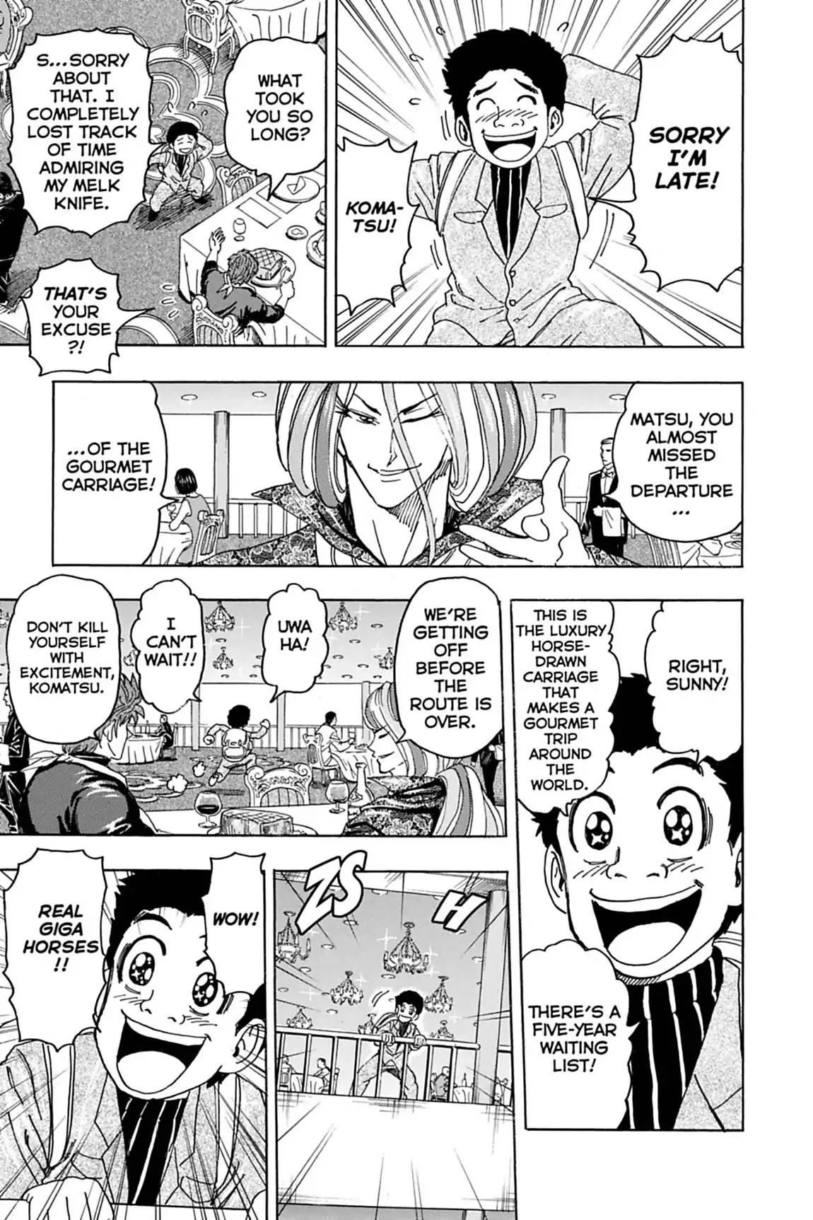 Toriko Chapter 125 page 11 - Chapter 125: Vol.15 Gourmet 125: Journey to the Underworld!!