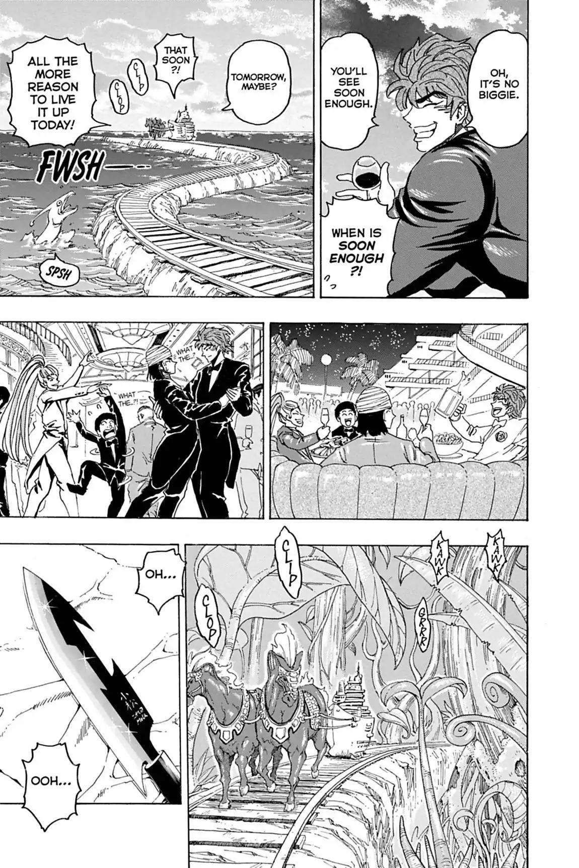 Toriko Chapter 125 page 16 - Chapter 125: Vol.15 Gourmet 125: Journey to the Underworld!!