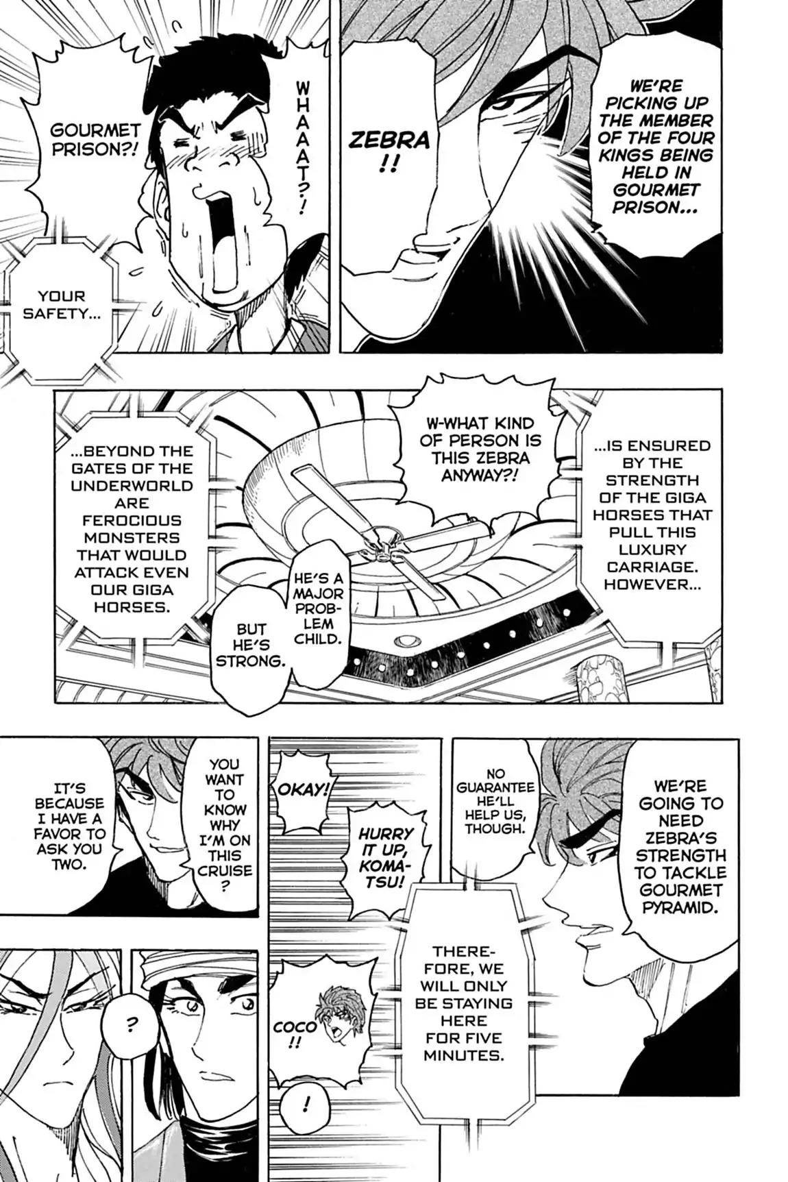 Toriko Chapter 125 page 20 - Chapter 125: Vol.15 Gourmet 125: Journey to the Underworld!!