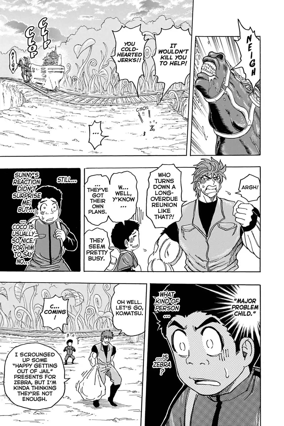 Toriko Chapter 125 page 22 - Chapter 125: Vol.15 Gourmet 125: Journey to the Underworld!!