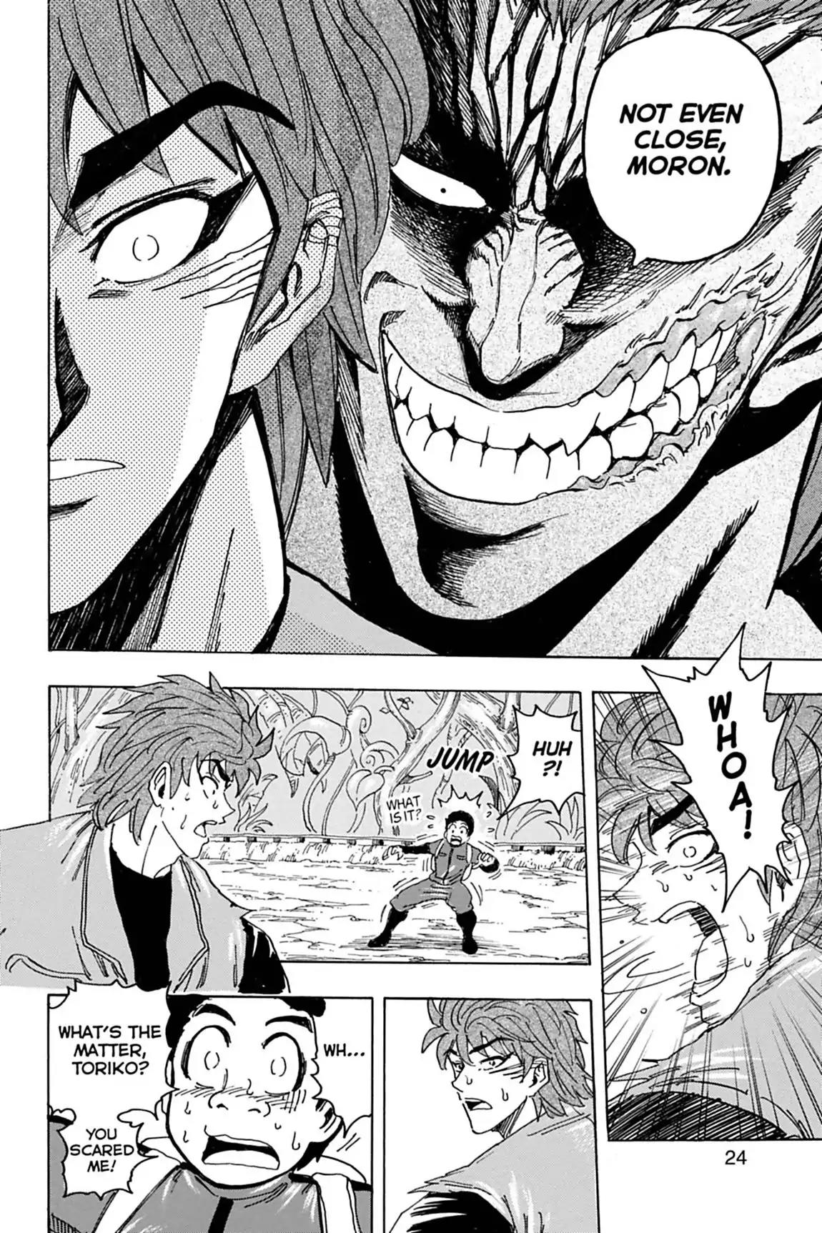 Toriko Chapter 125 page 23 - Chapter 125: Vol.15 Gourmet 125: Journey to the Underworld!!